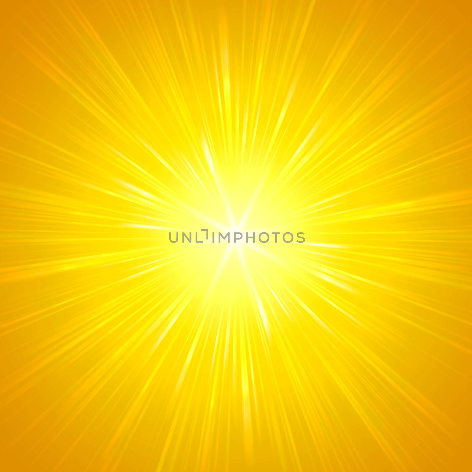 abstract  background, yellow star with shining light rays