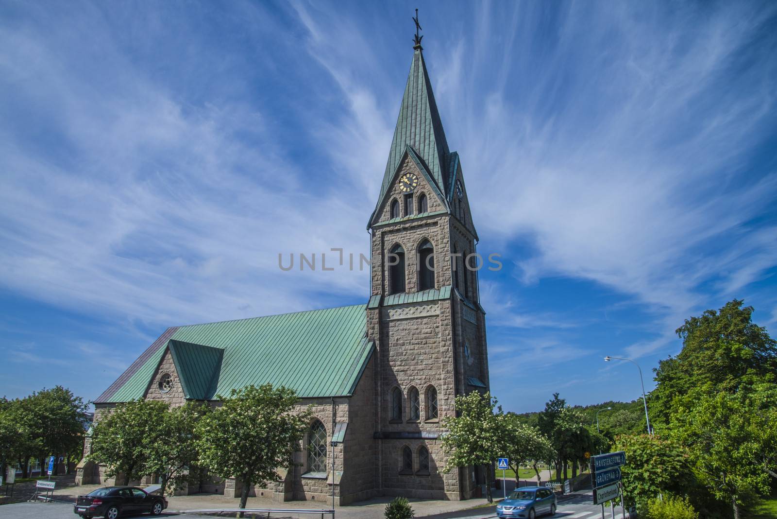 The church in the Gothic Revival style was built in granite and opened in 1892. Grebbestad is a locality situated in Tanum Municipality, V��stra G��taland County, Sweden.