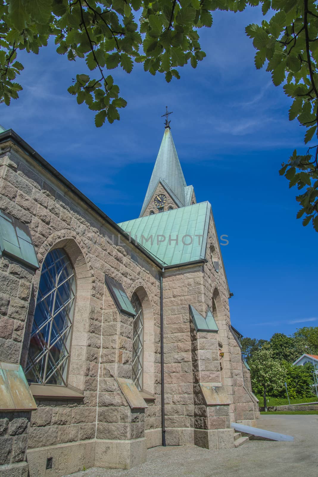 grebbestads church,  northeast by steirus