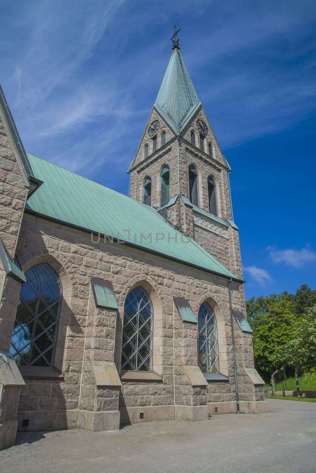 grebbestads church, north-east by steirus