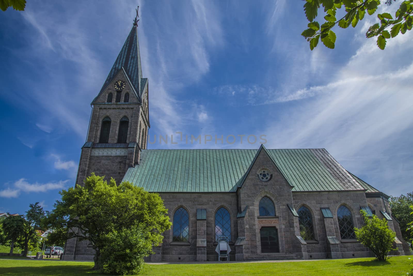The church in the Gothic Revival style was built in granite and opened in 1892. Grebbestad is a locality situated in Tanum Municipality, V��stra G��taland County, Sweden.