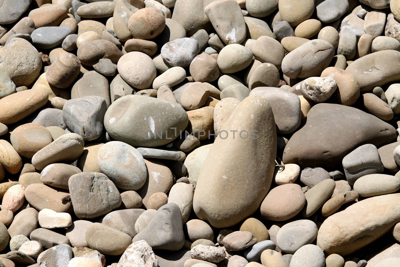 River Rocks Pebbles by hlehnerer