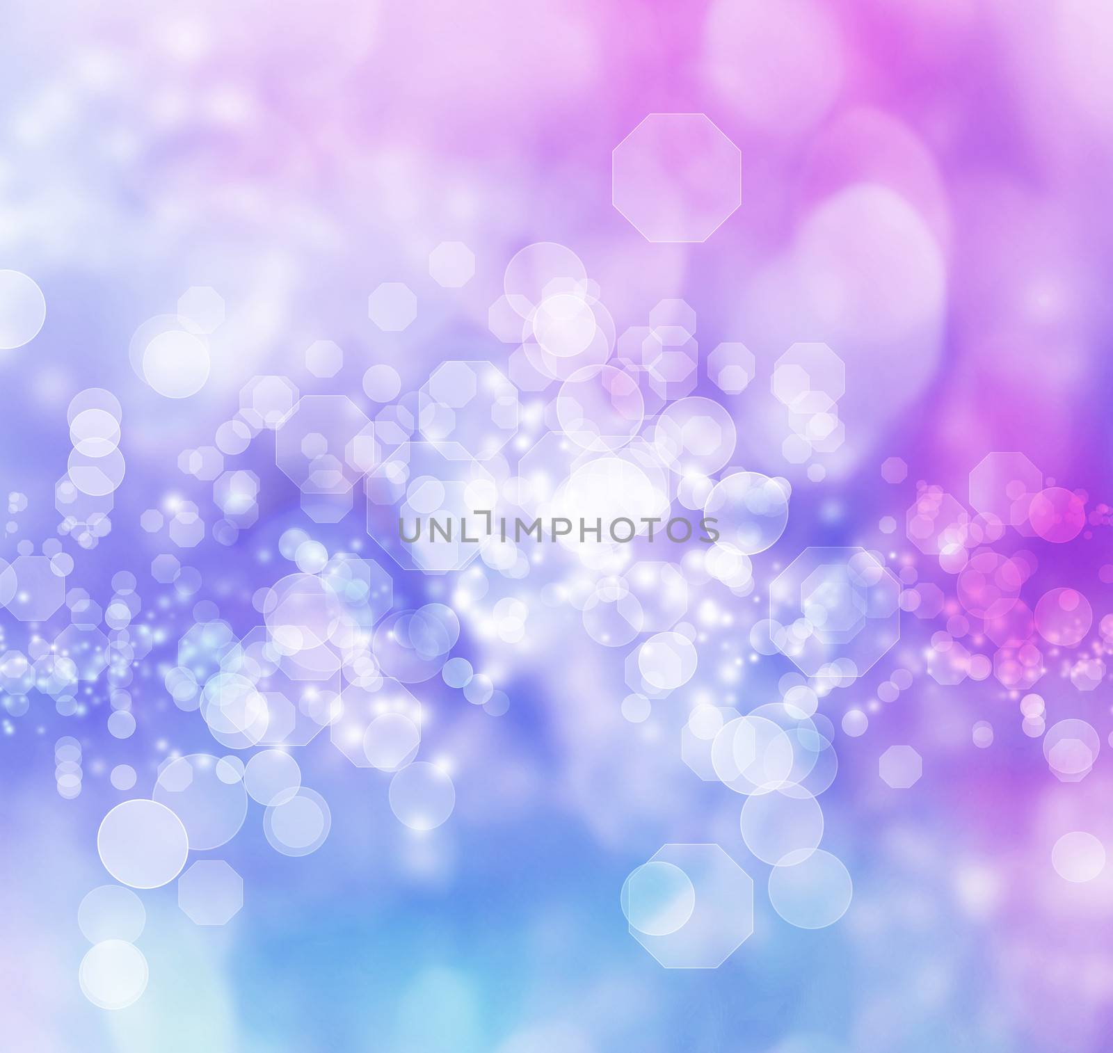 Blue and Purple Colored Abstract Lights Background 