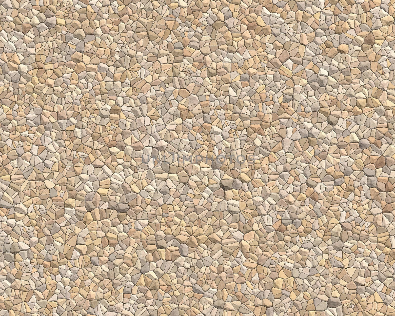 various pebble stones texture