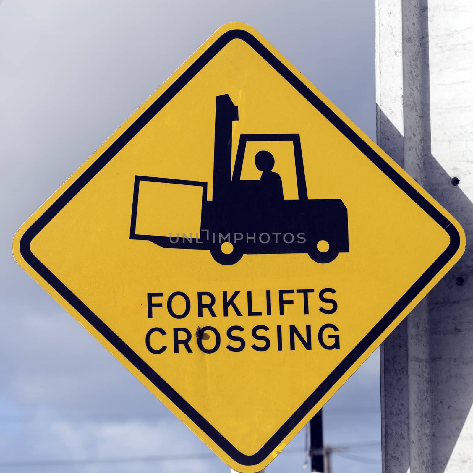 Forklift Crossing by benkrut