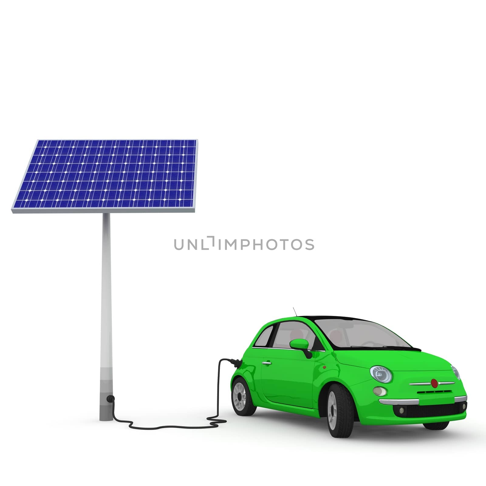 Solar energy car 2 by 3DAgentur