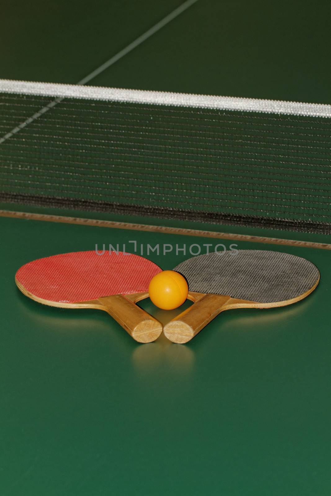 table tennis playing set (ping-pong)