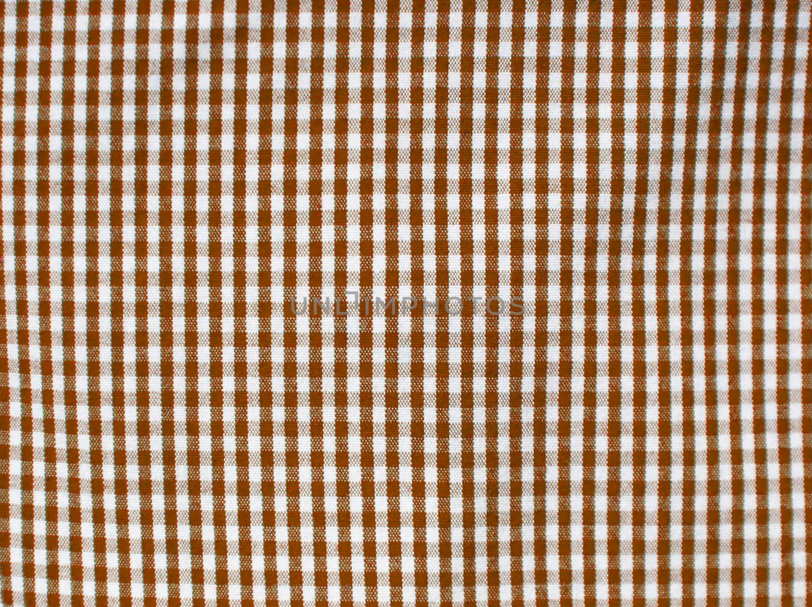 Brown square fabric pattern for background