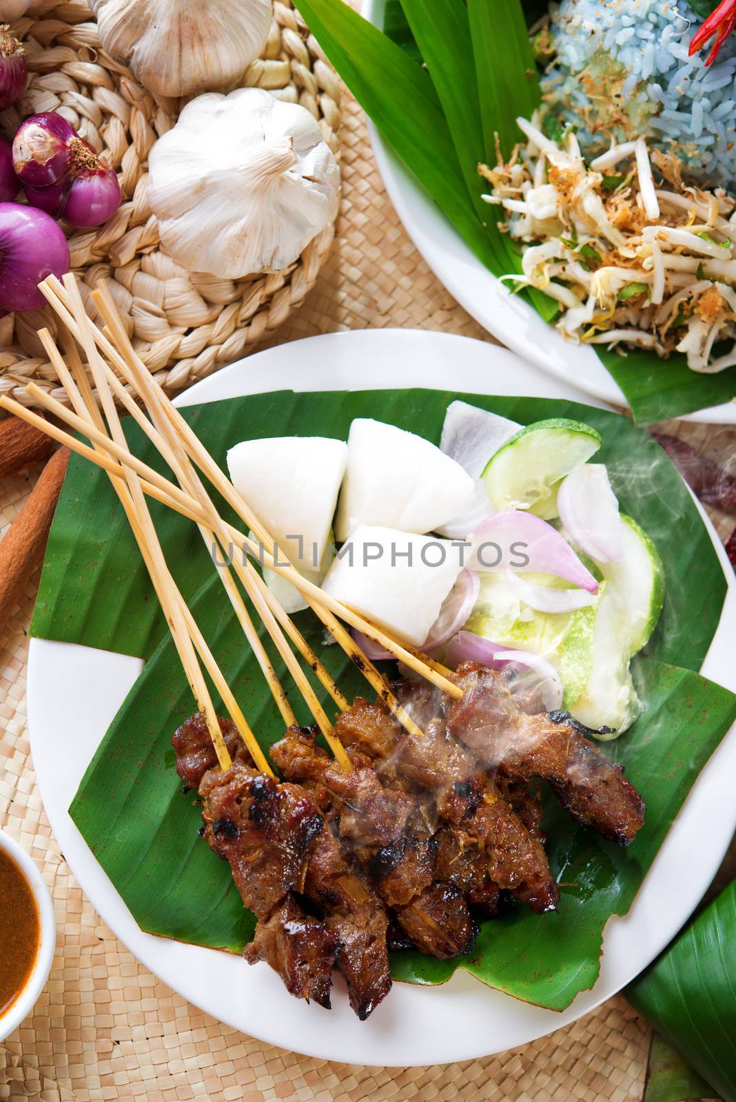 Malay dish satay by szefei