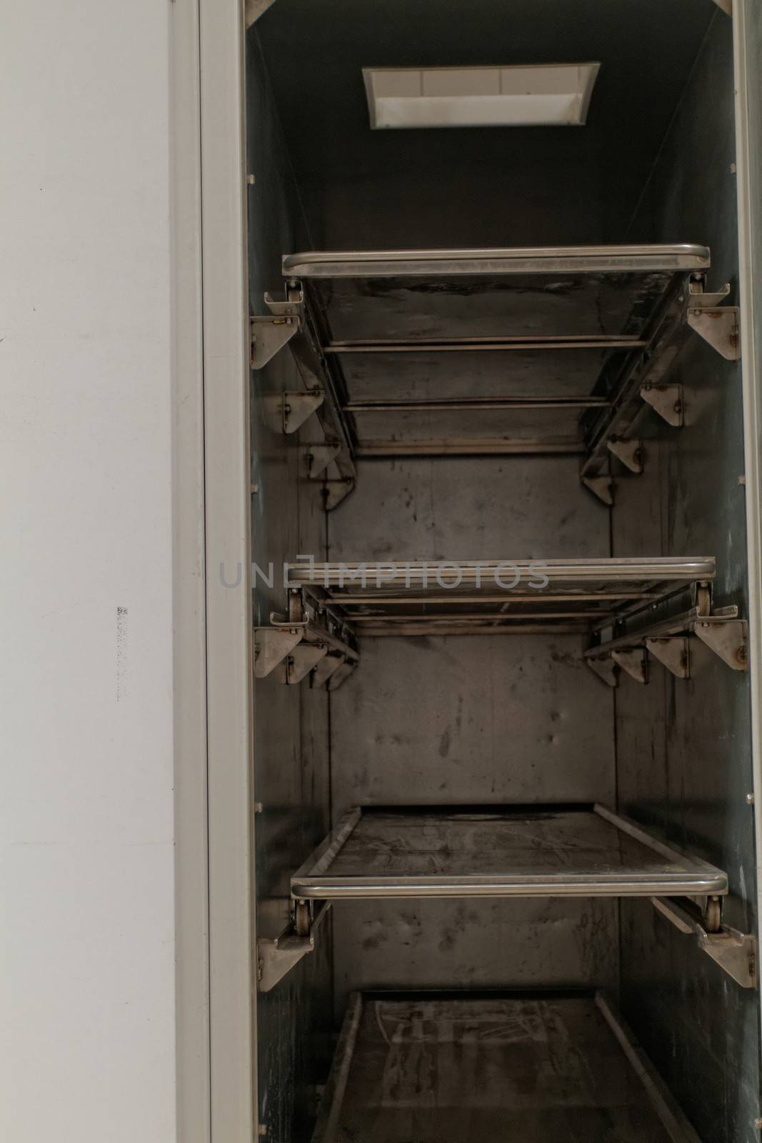 Refrigerator in morgue