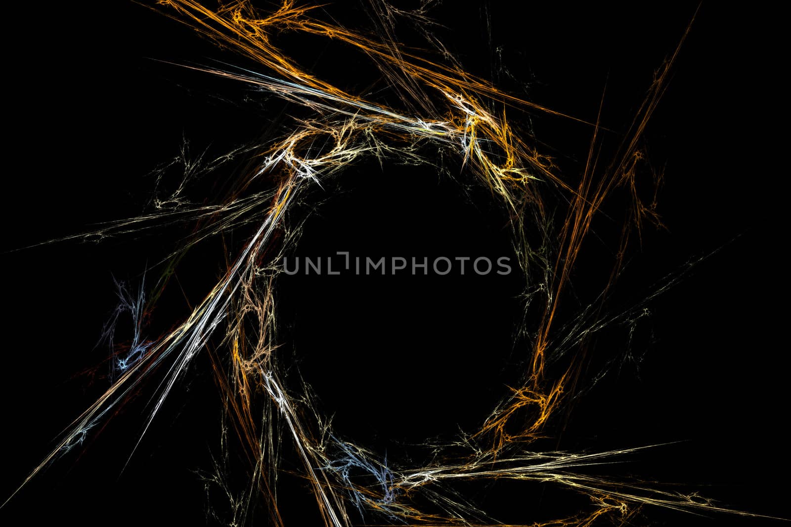 Abstract crown of thorns by gandolfocannatella