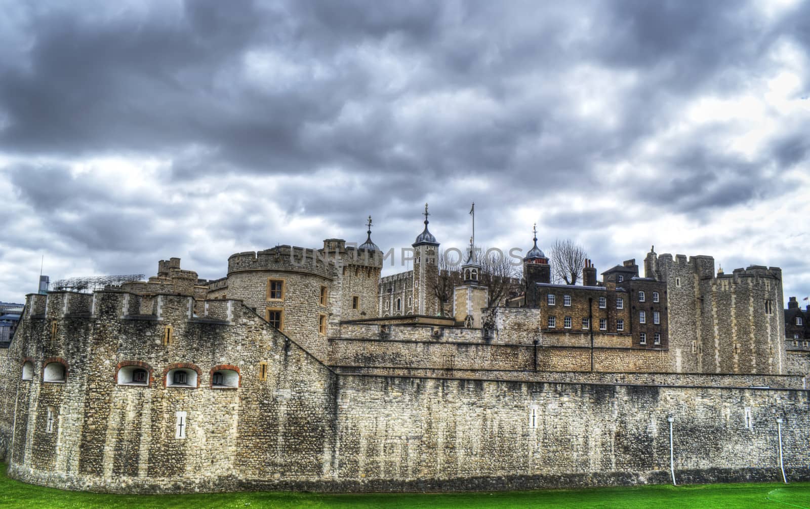 The Tower of London, Medieval Castle and Prison, England