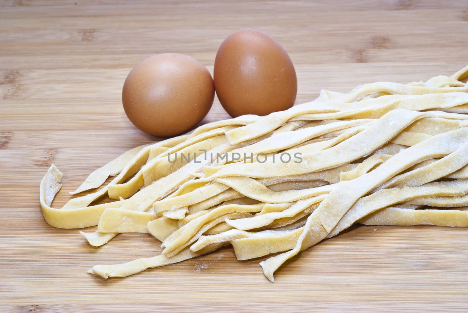 fresh egg noodles homemade by gandolfocannatella