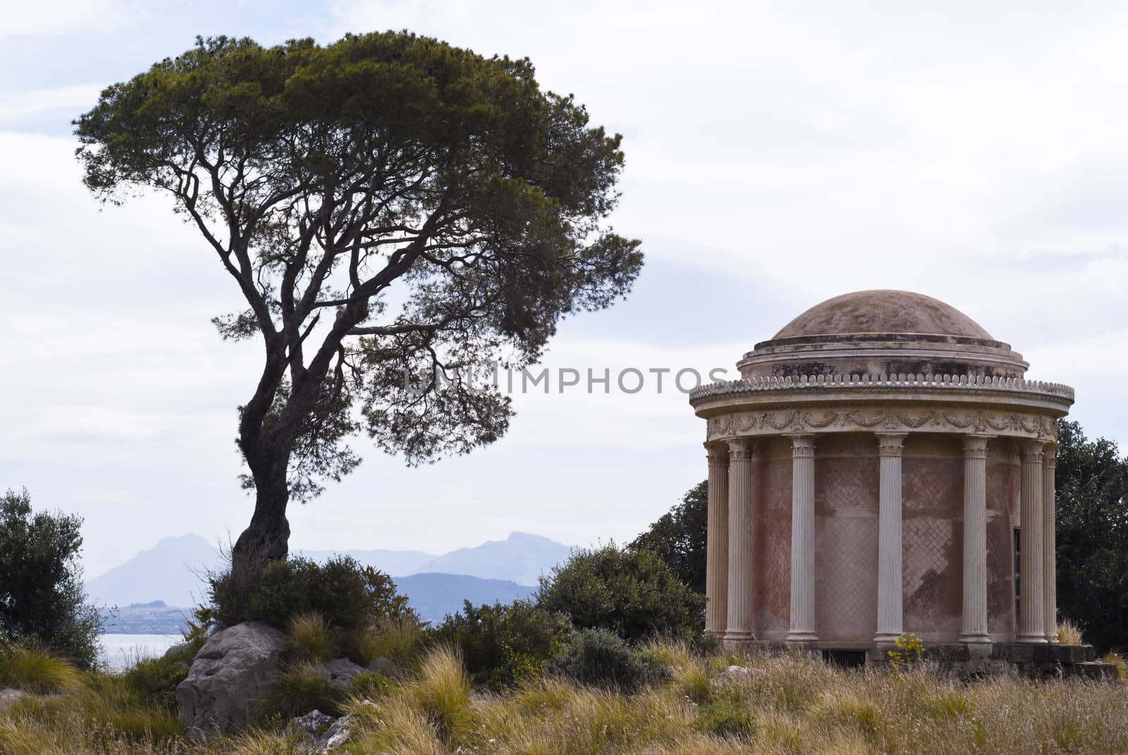 Temple in Palermo, Monte Pellegrino by gandolfocannatella
