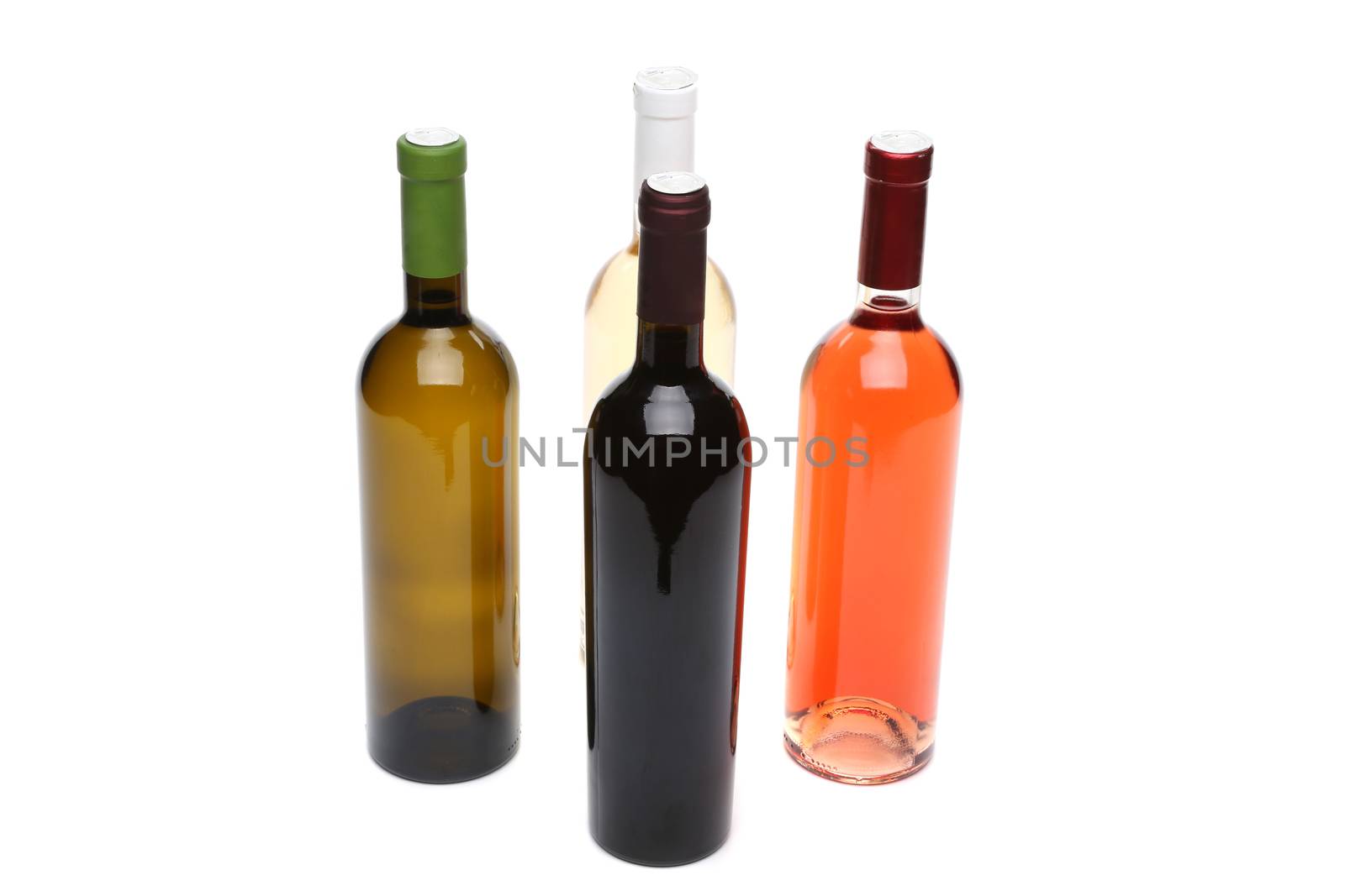 Four bottles of wine. by indigolotos