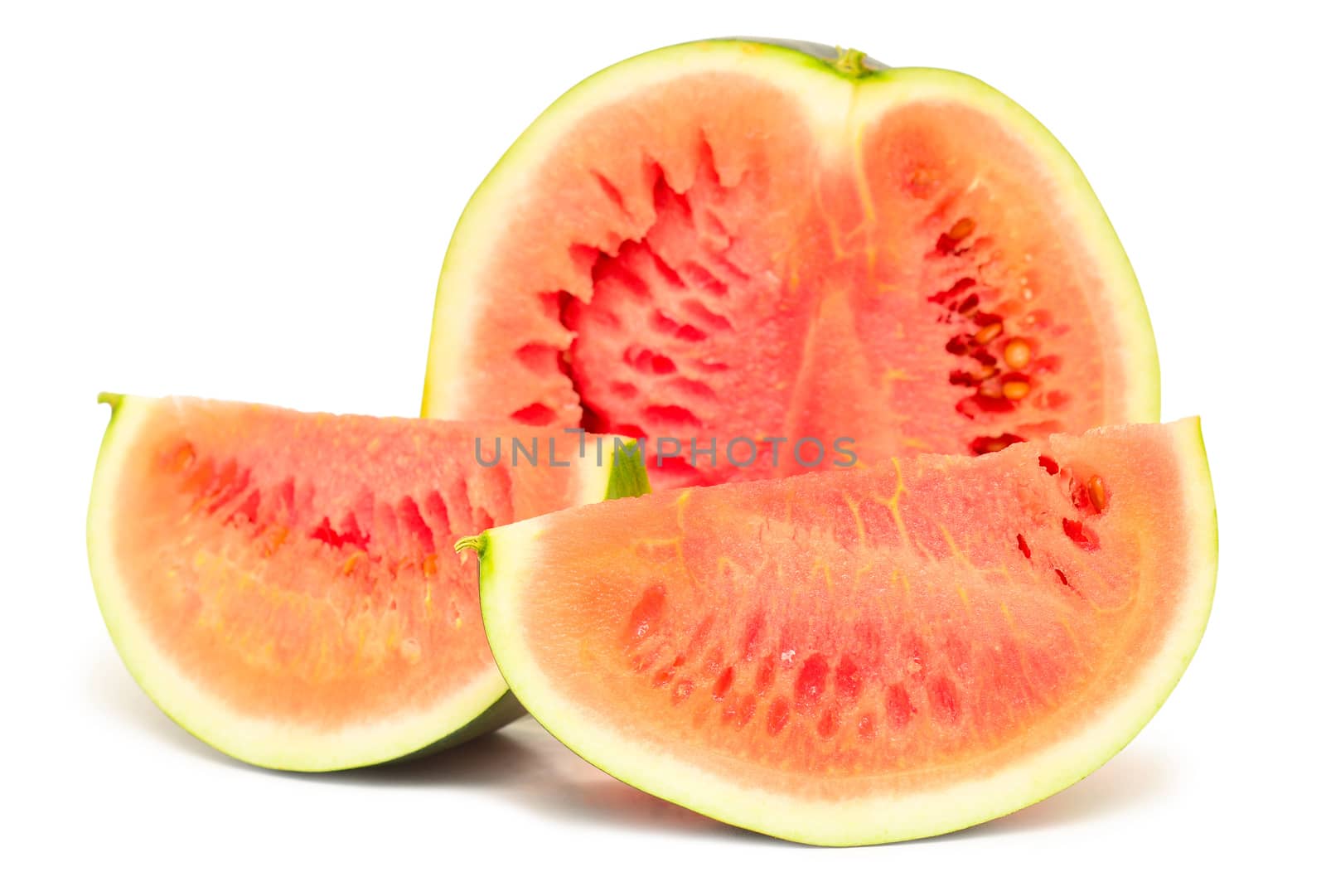 watermelon isolated on white background