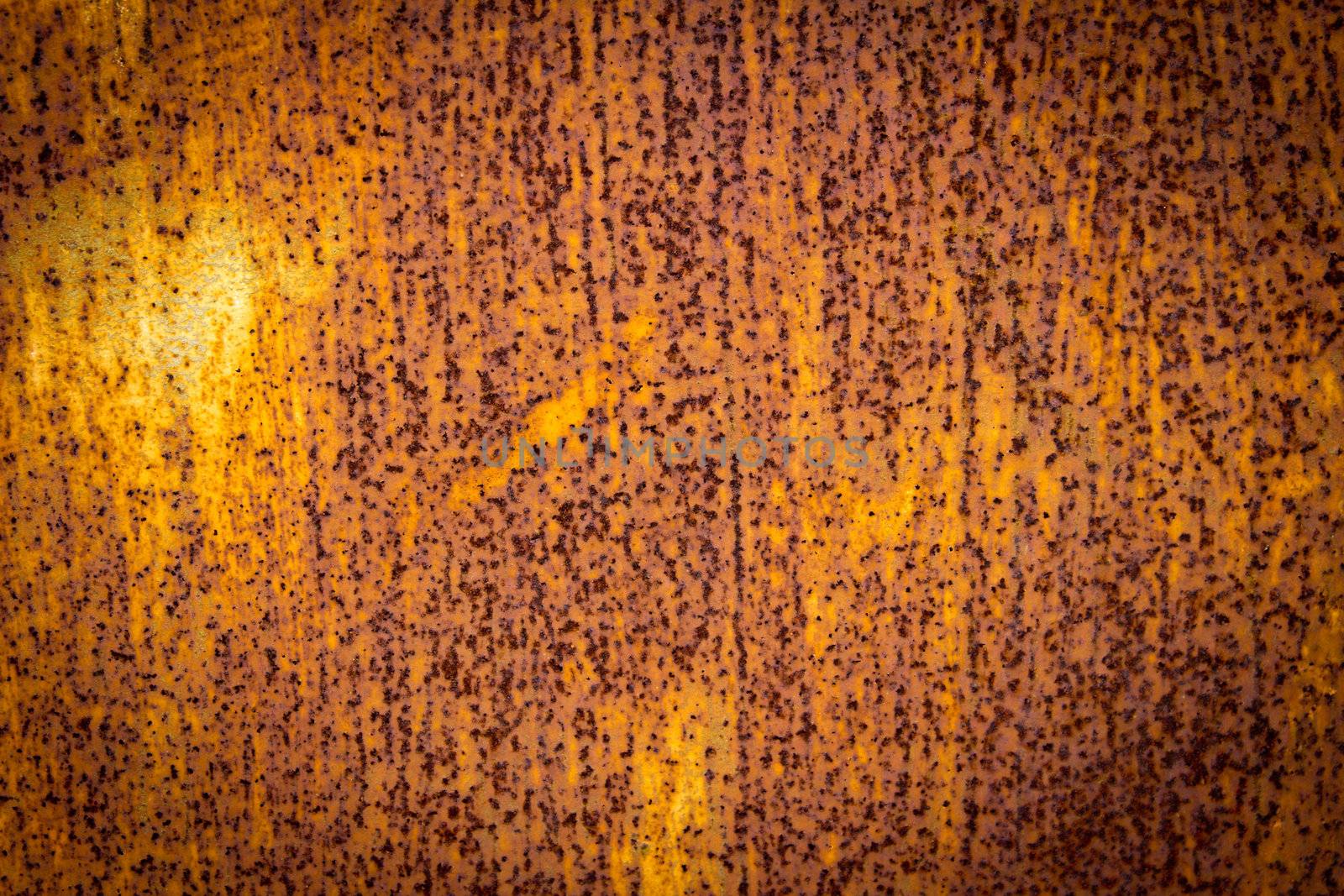 an old rusty iron background by schankz