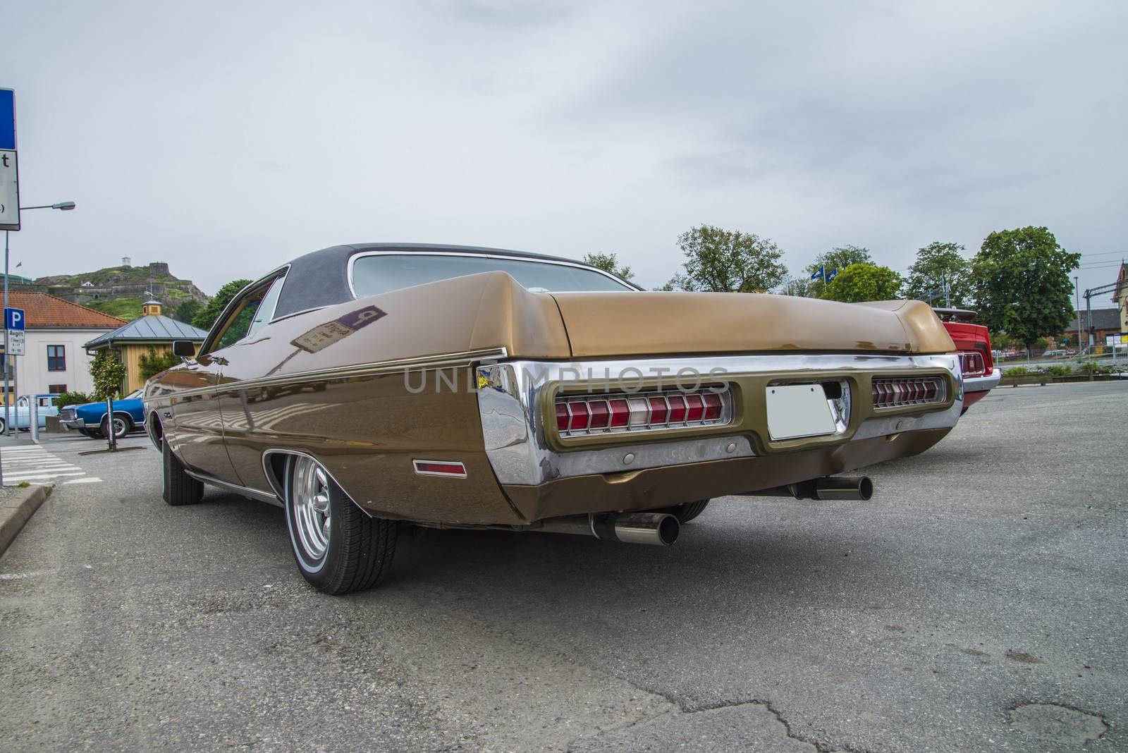 classic amcar, 1971 plymouth sport fury by steirus