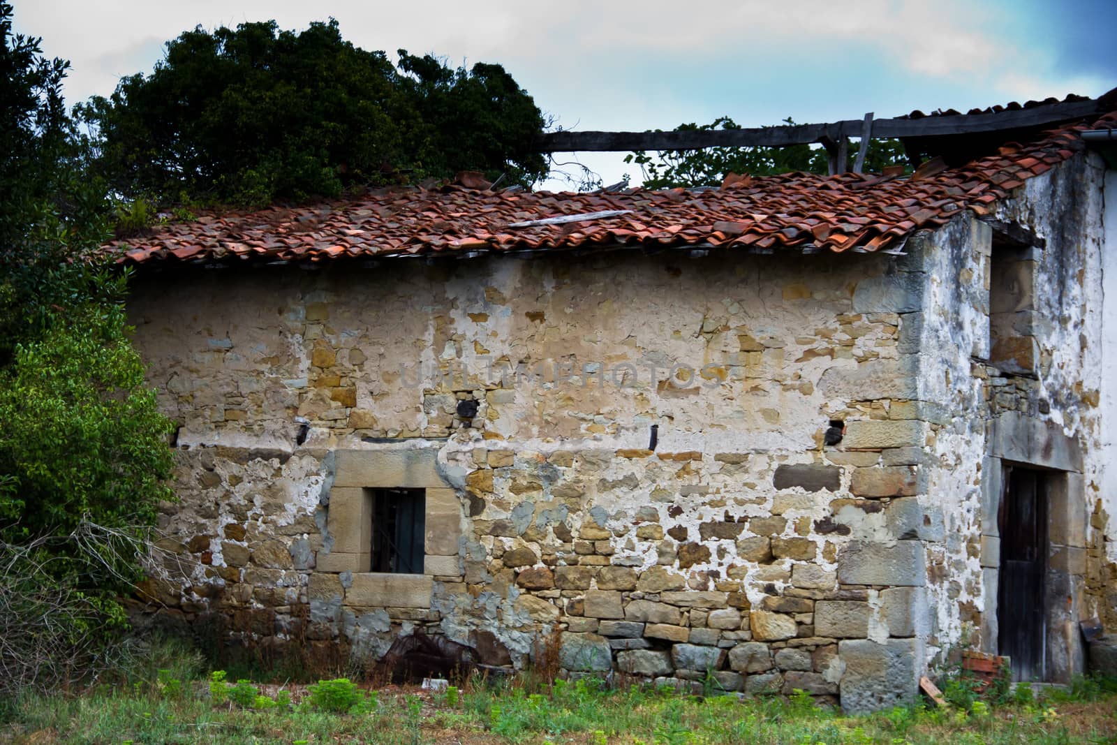 abandoned house in Asturias, Spain