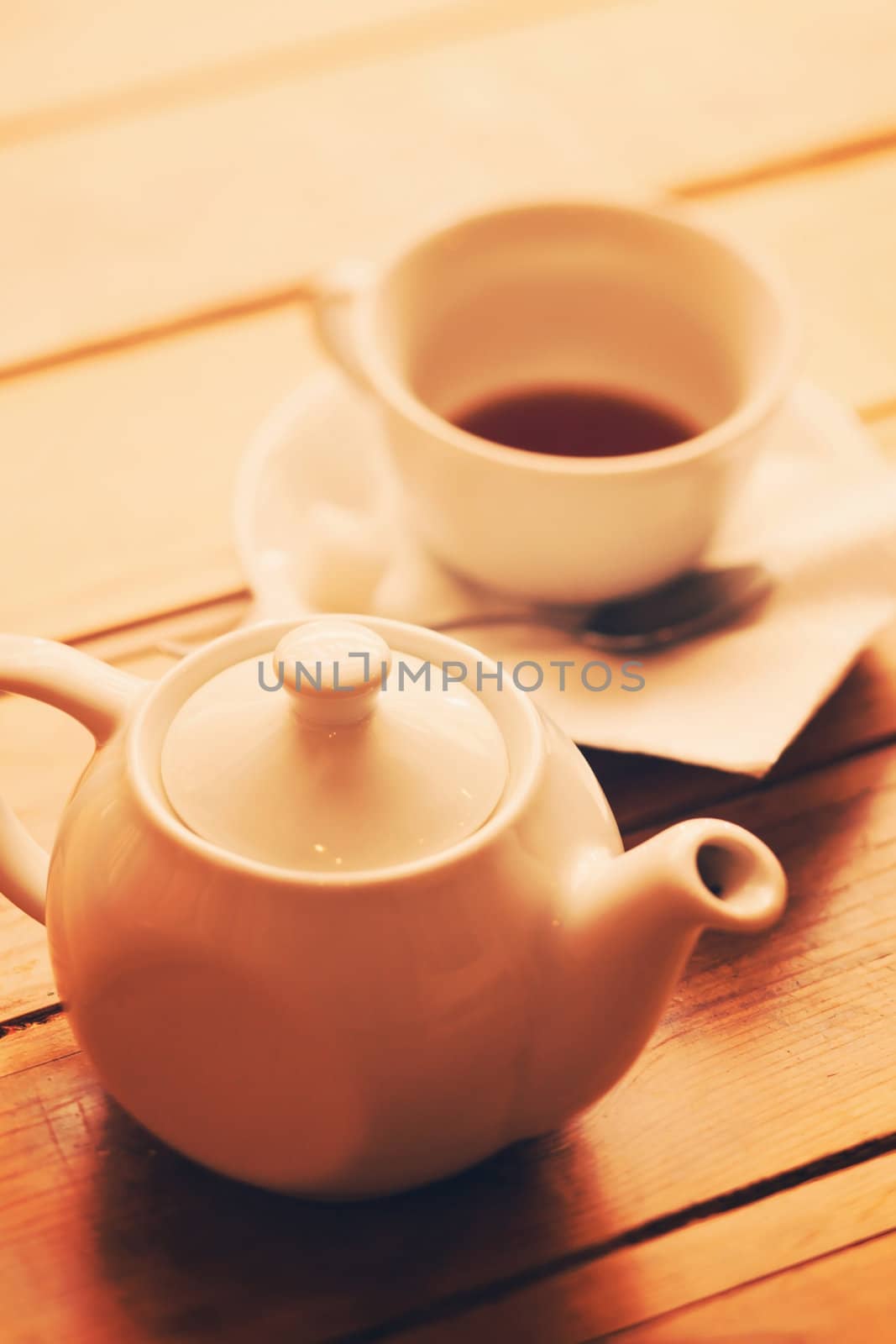 cup of tea by shebeko
