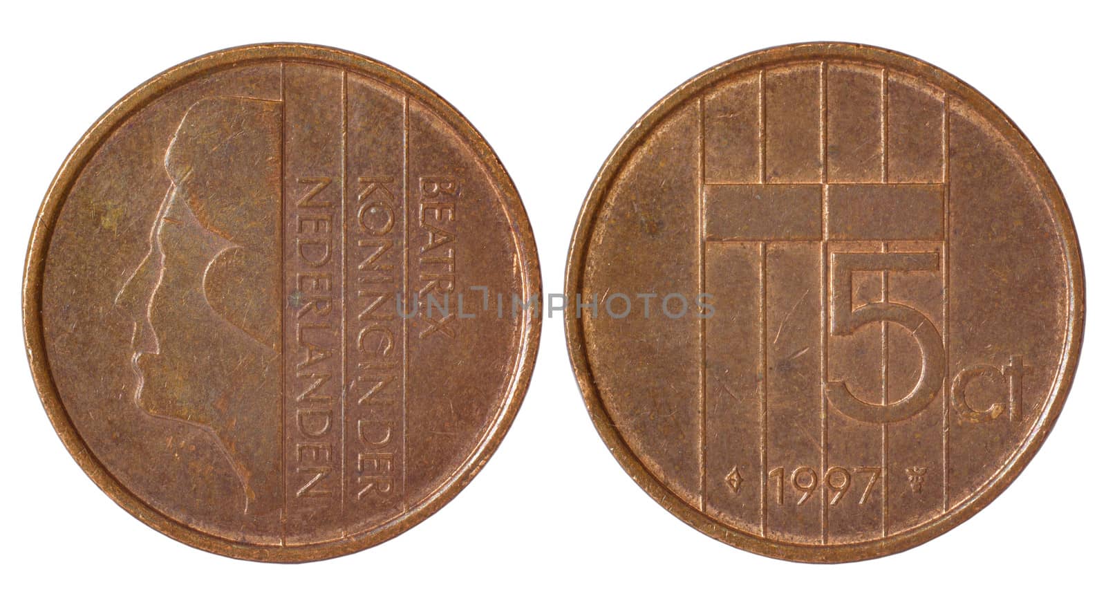 rare retro coin of netherlands by raddnatt