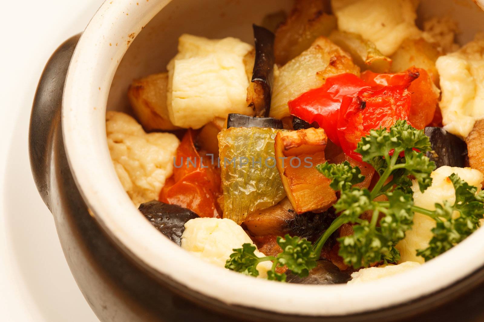 vegetables in the pot  by shebeko
