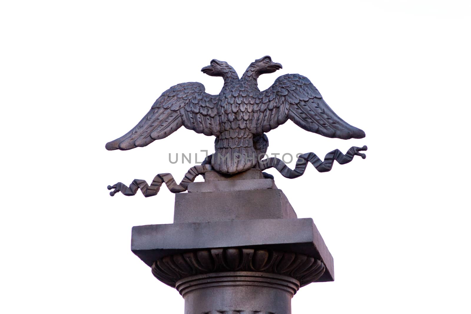 monument of a bicephalous eagle