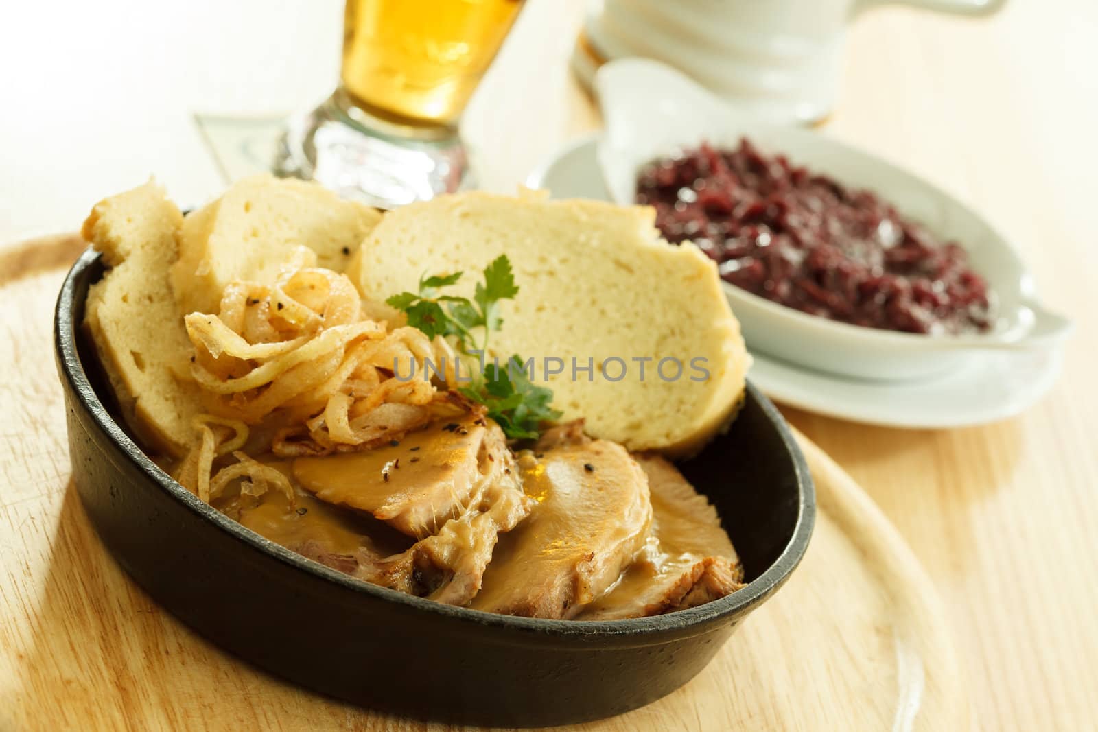 pork with beer by shebeko