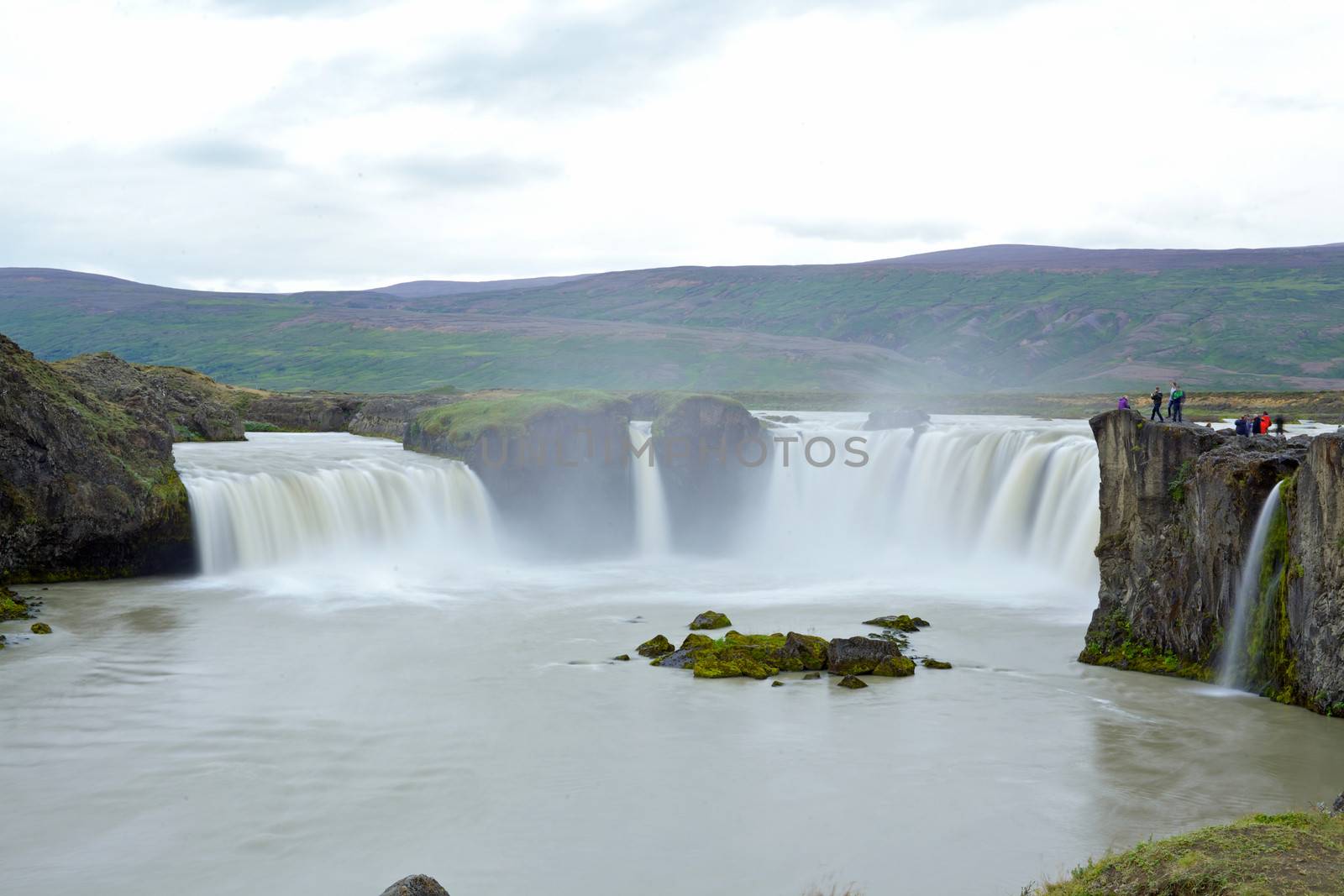 Godafoss, 'Fall of the Gods', one of the most famous and beautiful falls in Iceland.