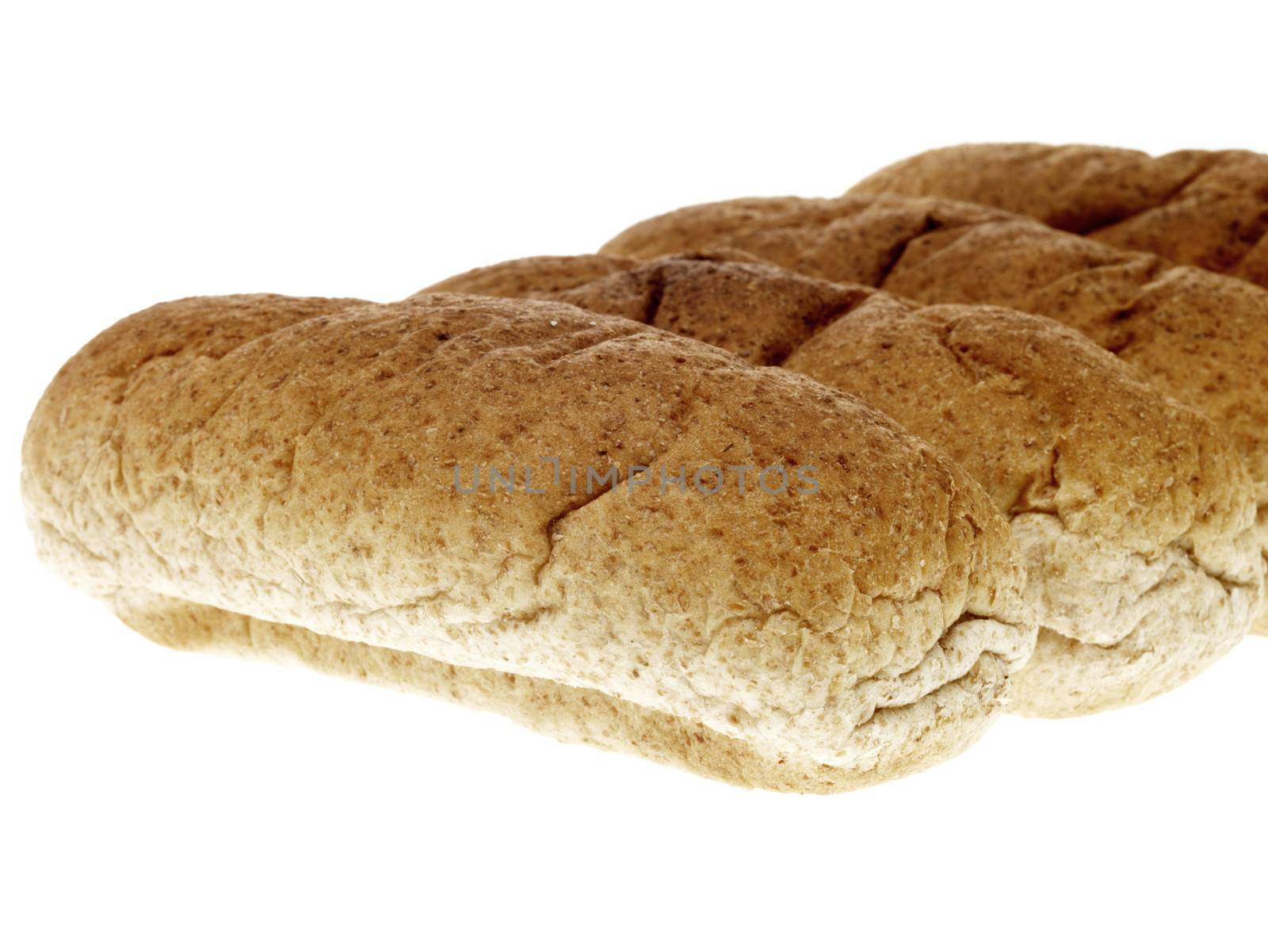 Wholemeal Brown Bread Soft Finger Rolls