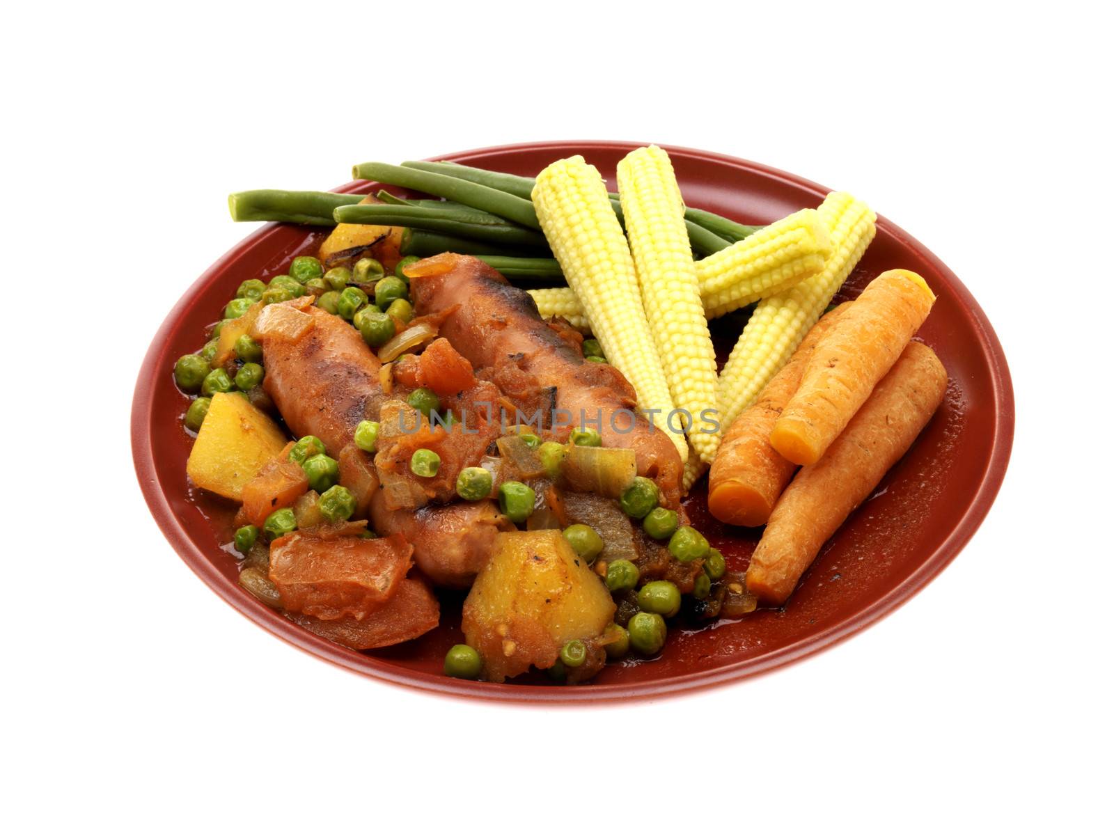 Sausage Casserole With Vegetables