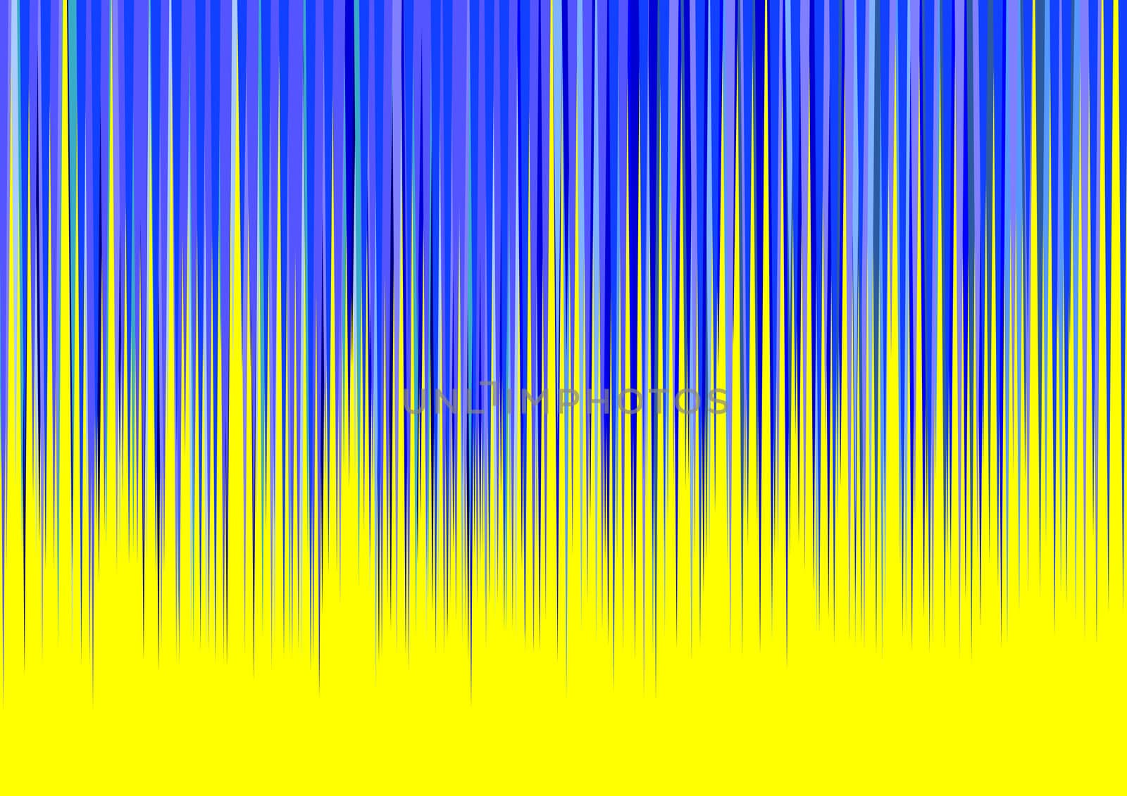 A simple background with blue pin stripes on yellow
