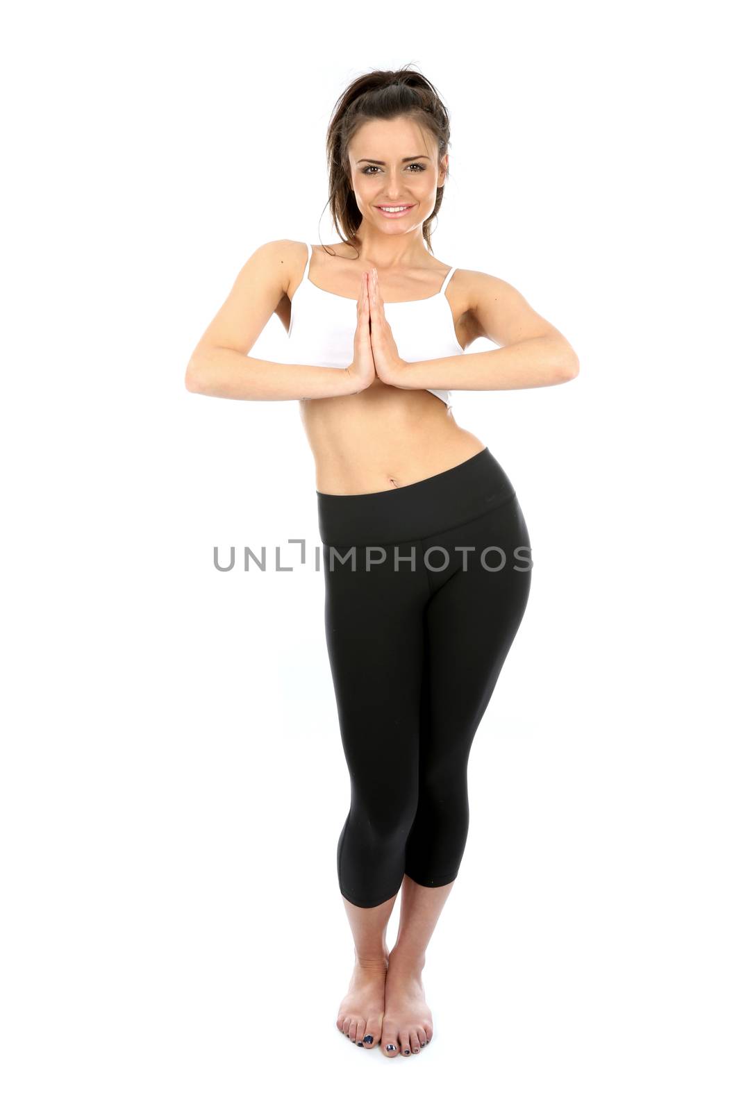 Model Released. Woman Exercising