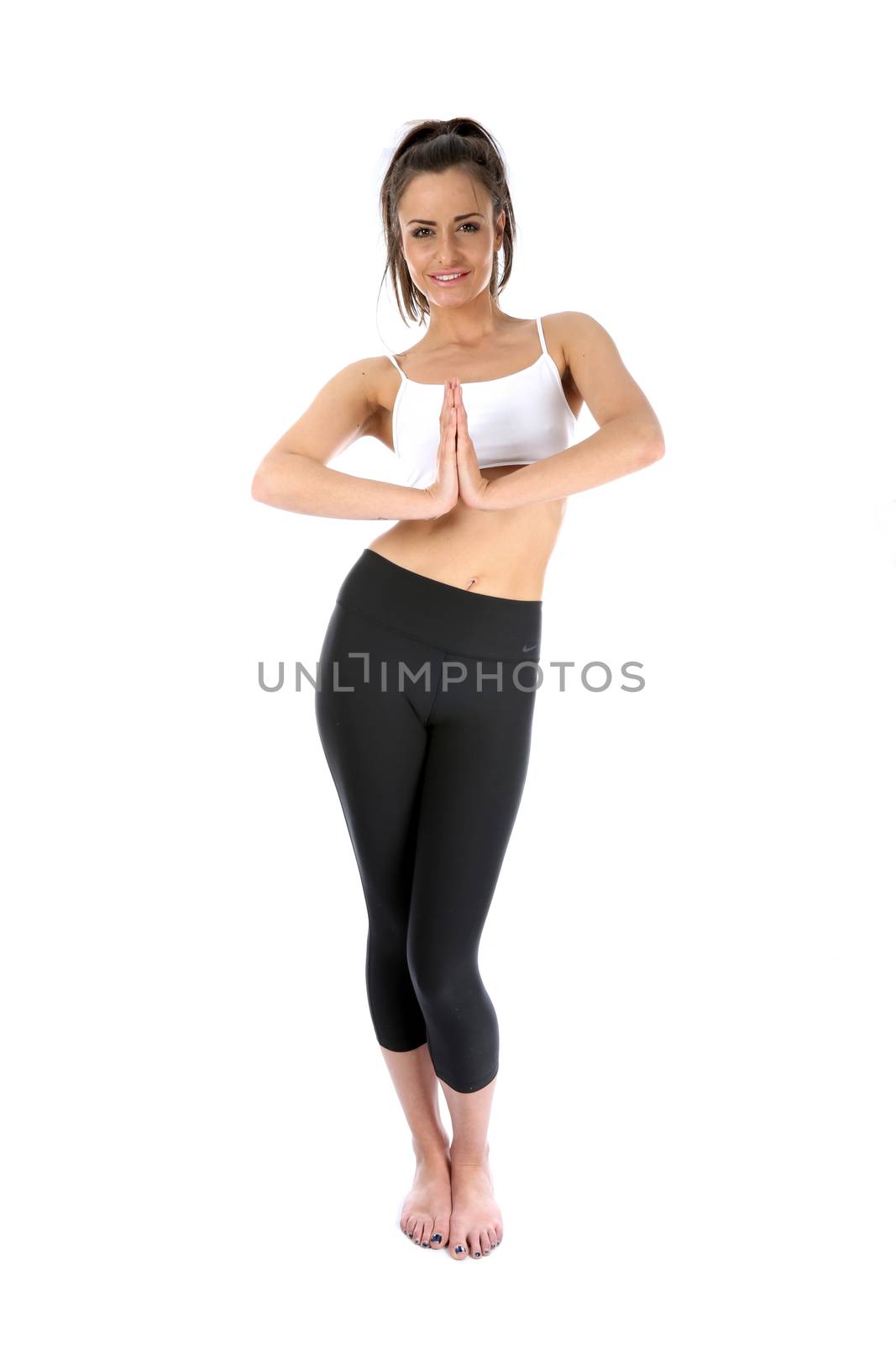 Model Released. Woman Exercising by Whiteboxmedia