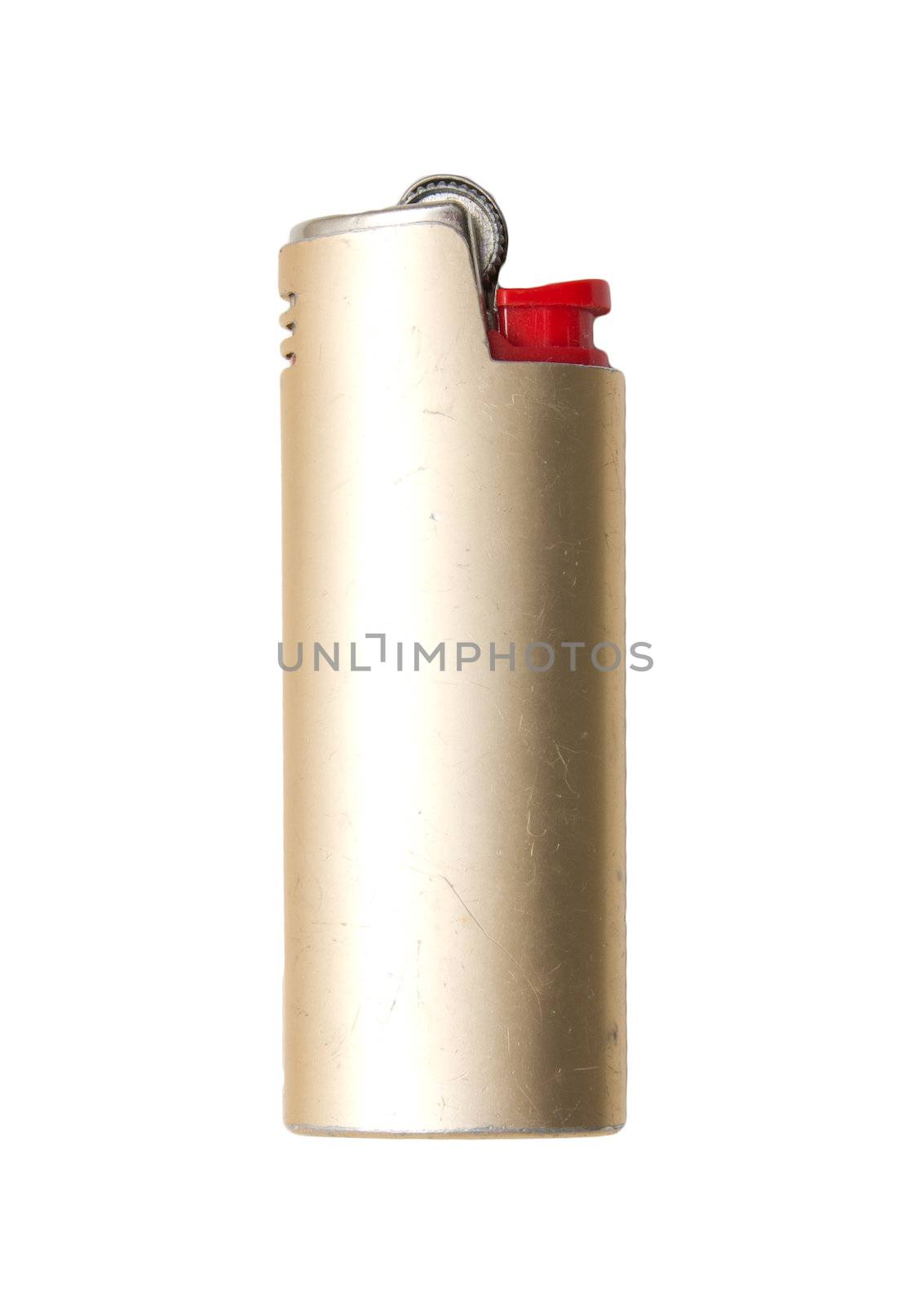 Lighter on a white background
