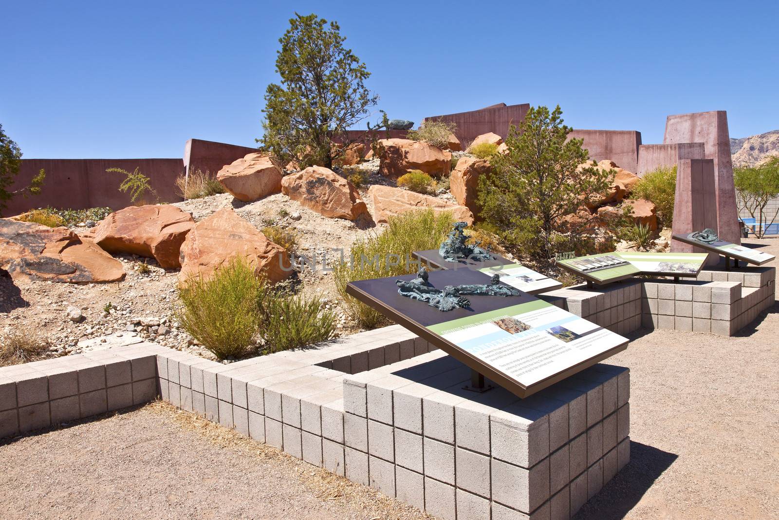 Red Rock Canyon visitor center Nevada.