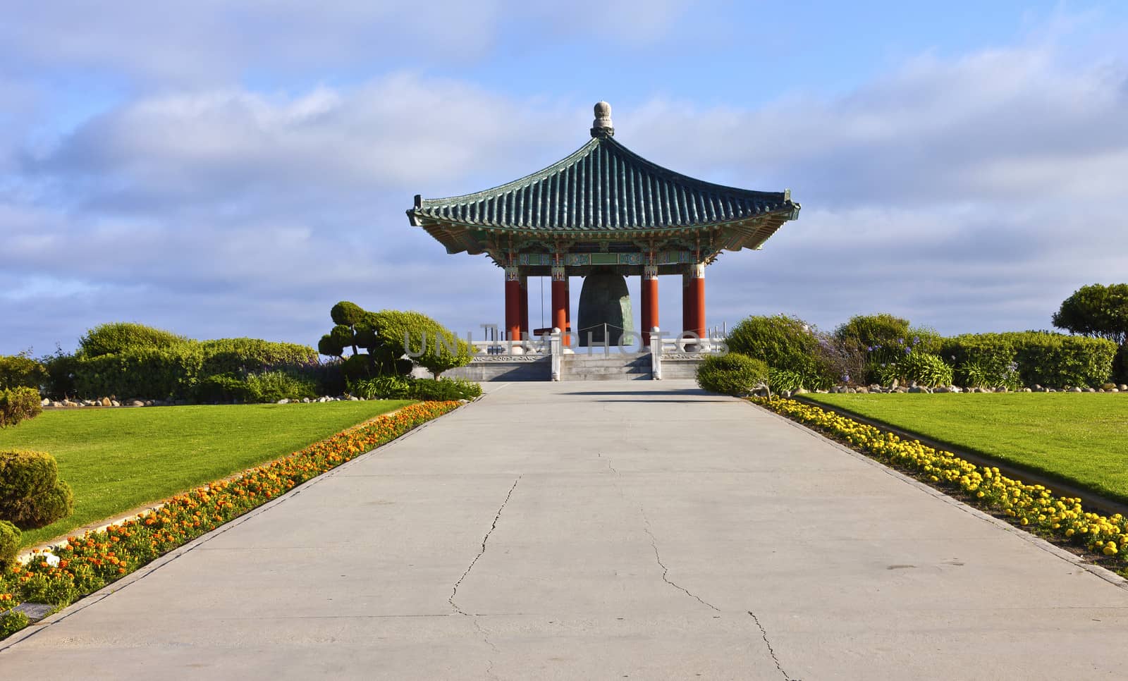 Korean friendship bell park San Pedro California. by Rigucci