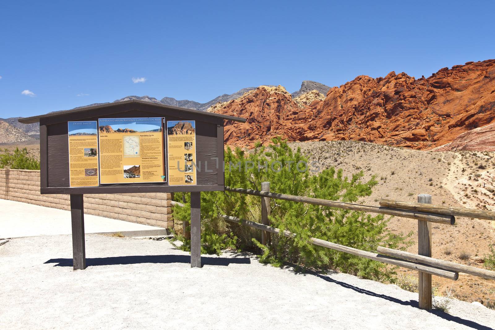 Red Rock Canyon visitor center Nevada.