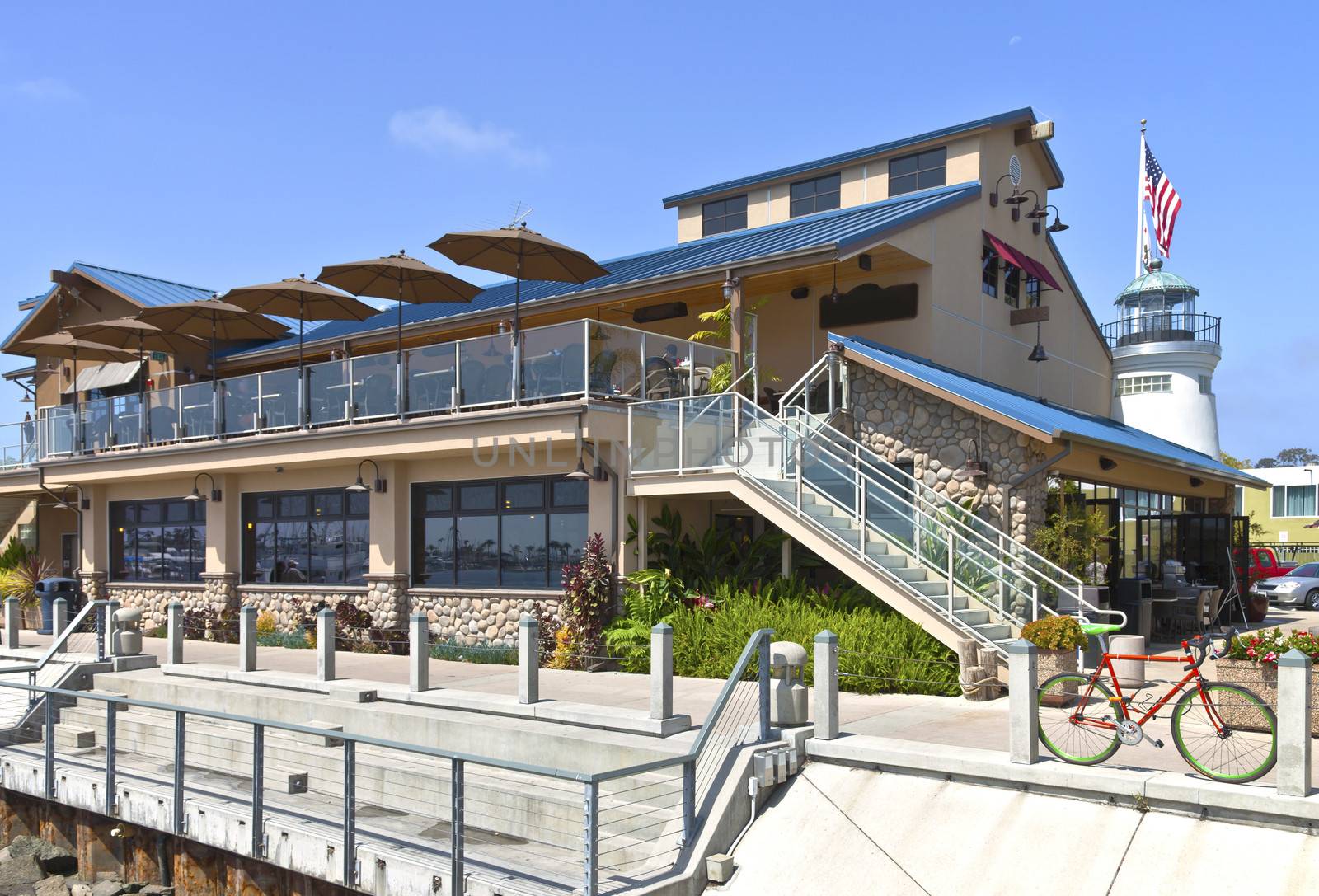 Point Loma Seafoods and cafe restaurant San Diego California.