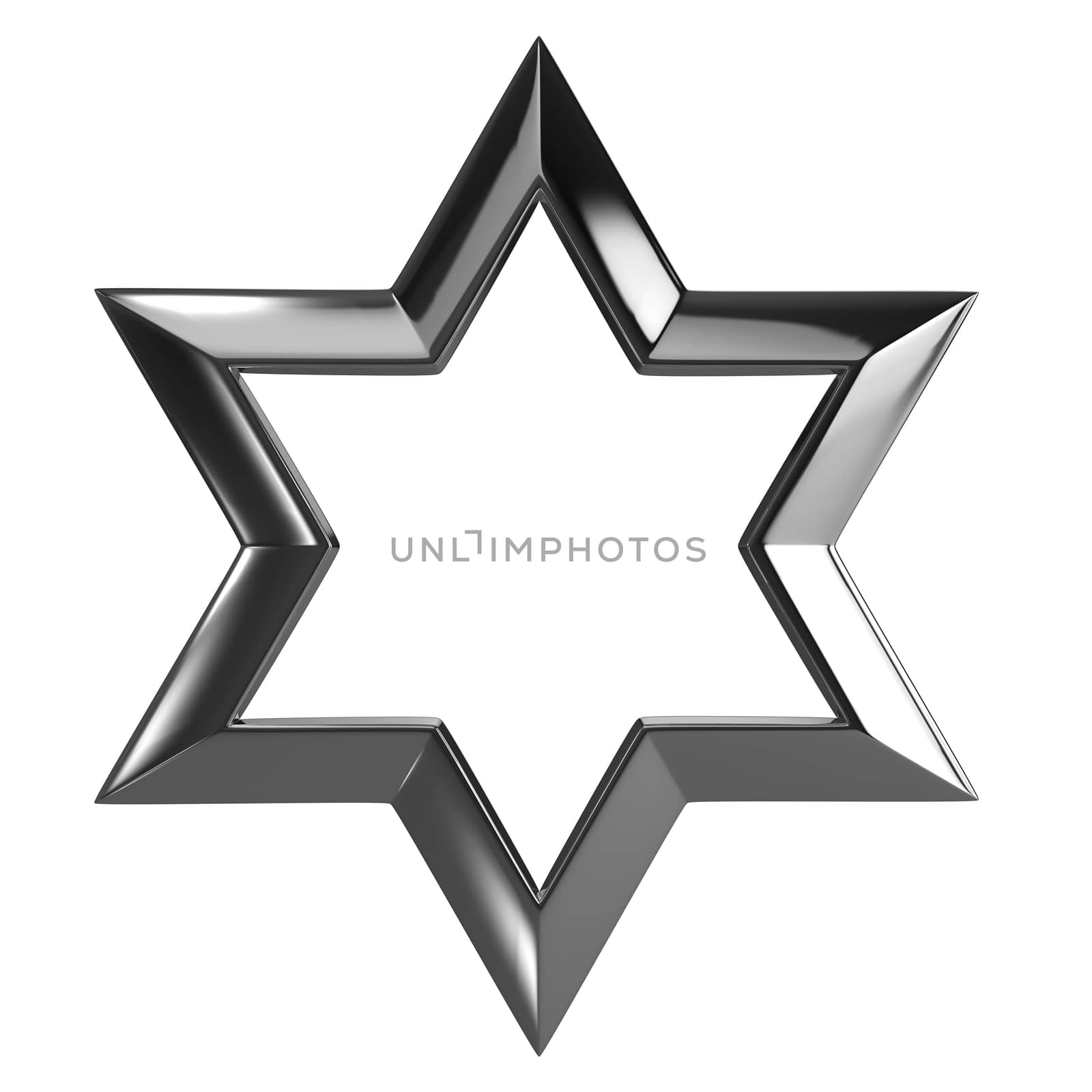 Golden star  isolated with clipping path