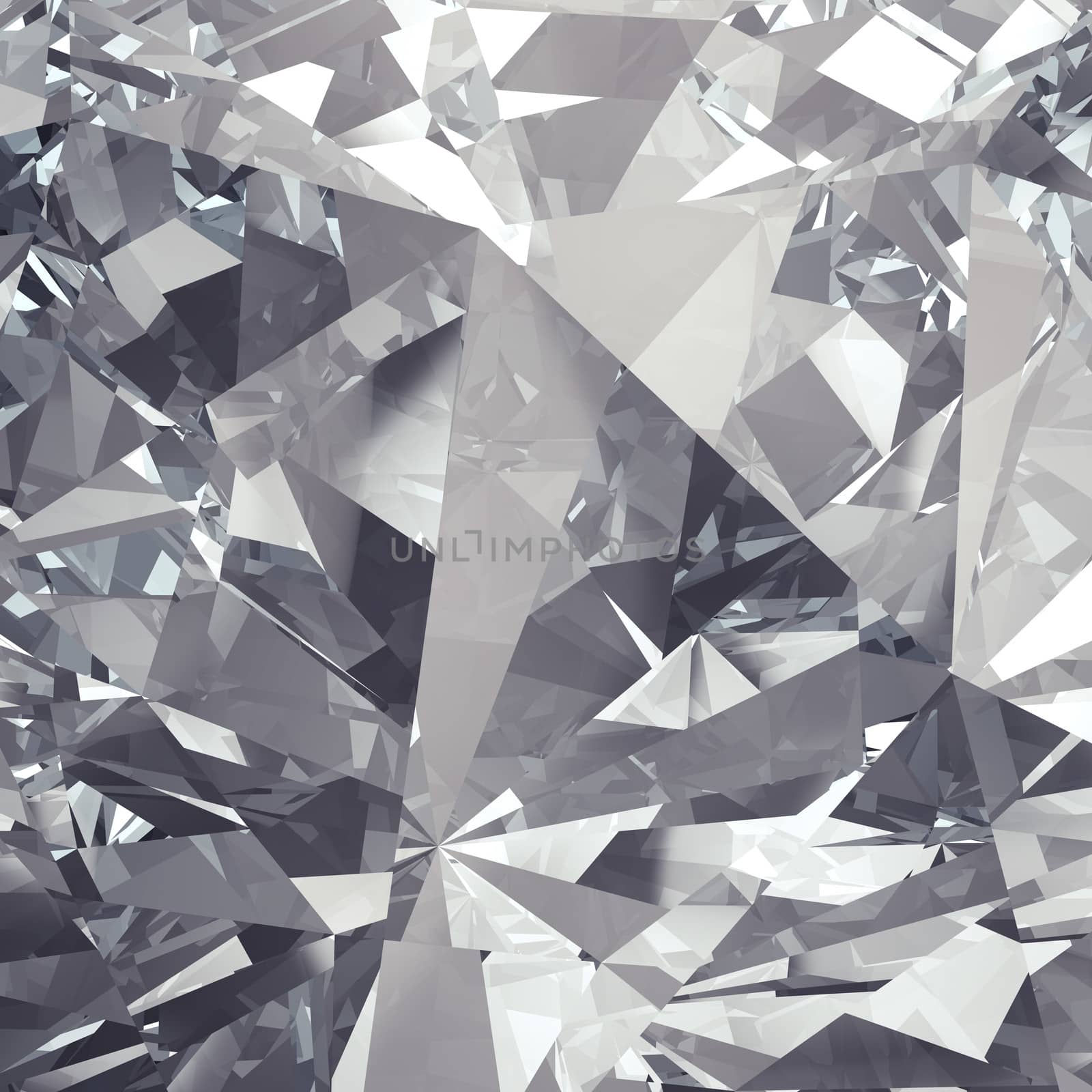 Luxury bright crystal facet background by 123dartist
