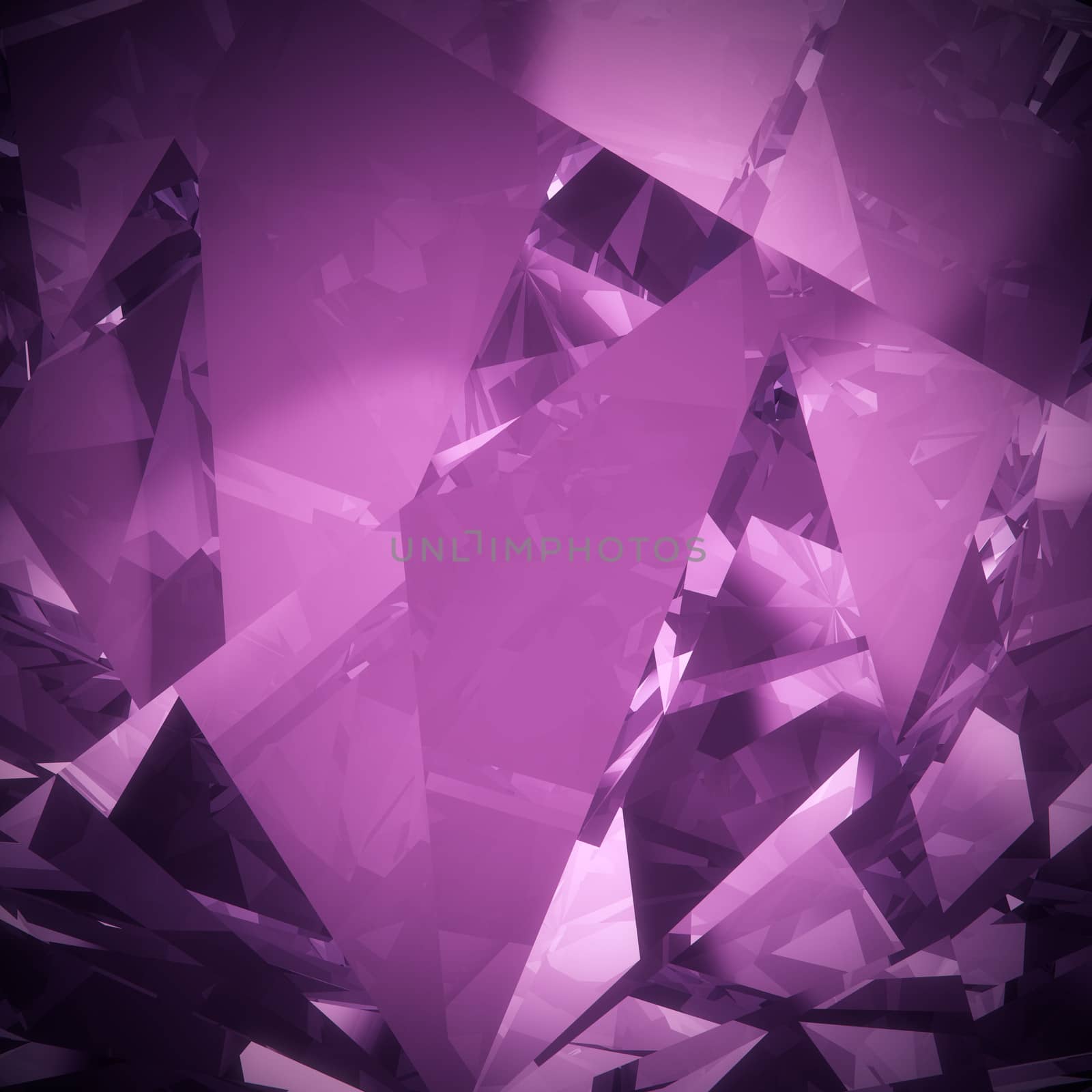 Luxury purple crystal facet background by 123dartist
