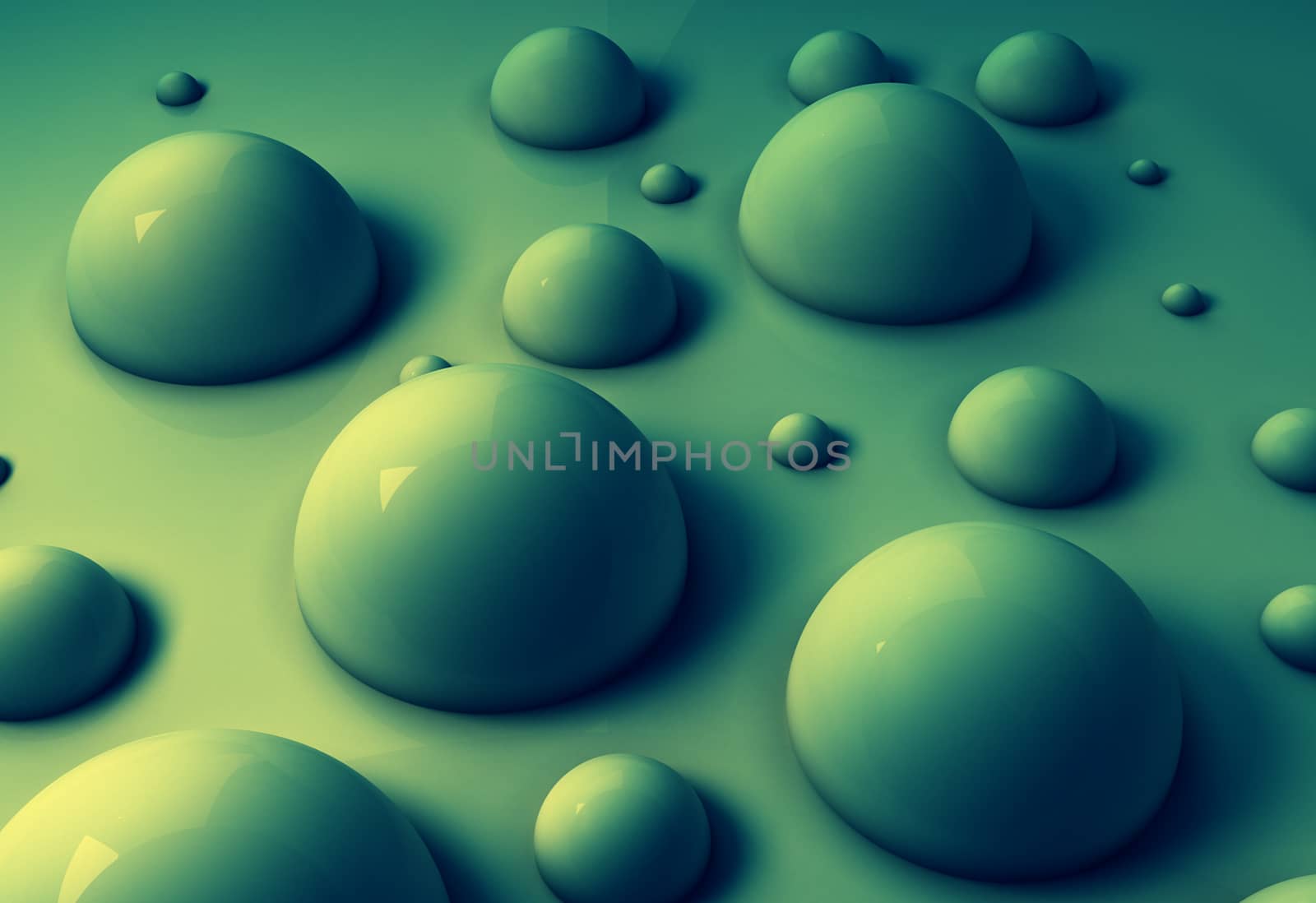Geometric 3D green
 background by 123dartist
