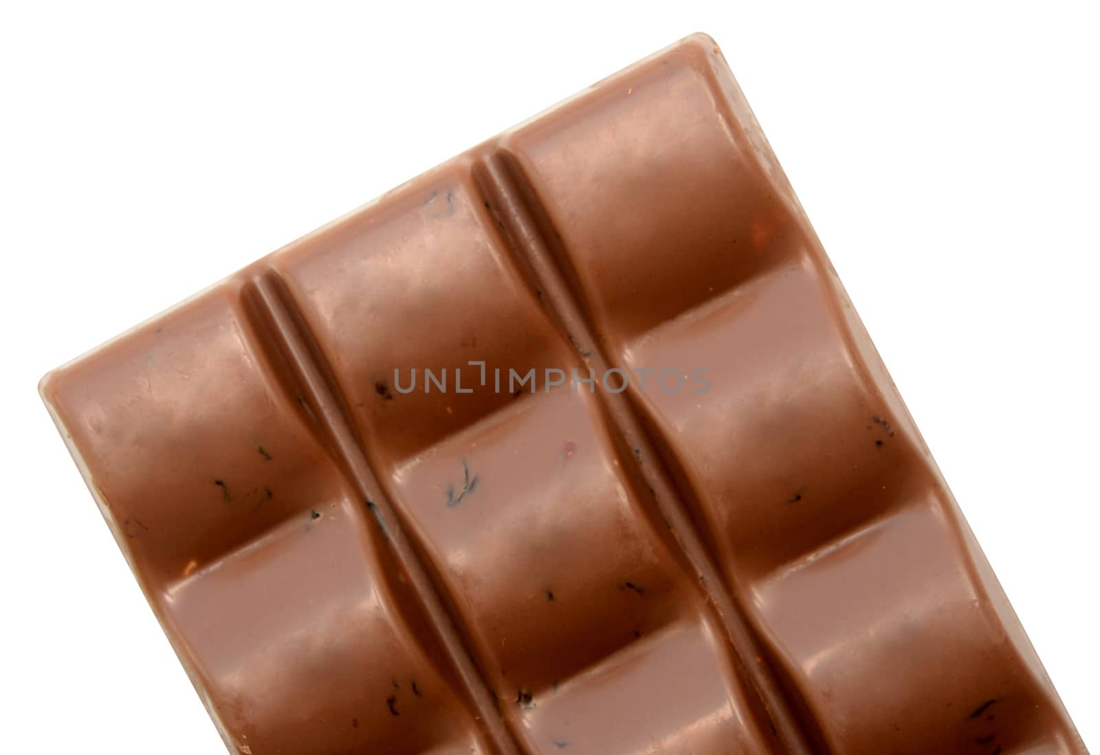 chocolate isolated on a white
