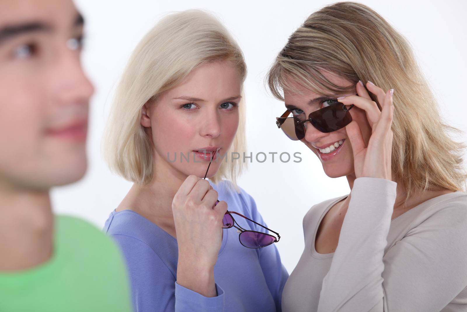 Women staring at the object of their desire by phovoir