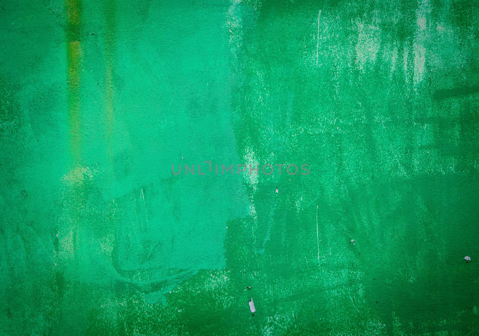 Abstract green color metal background by Zhukow