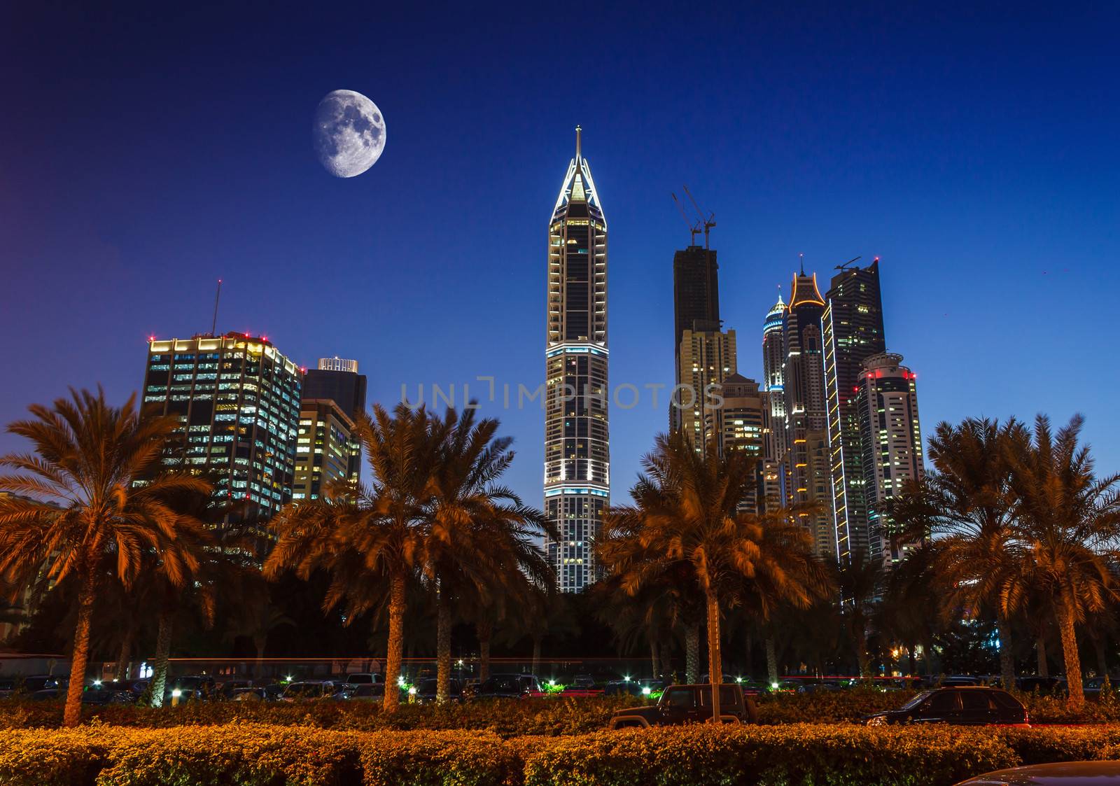 Nightlife in Dubai. UAE. November 18, 2012 by oleg_zhukov
