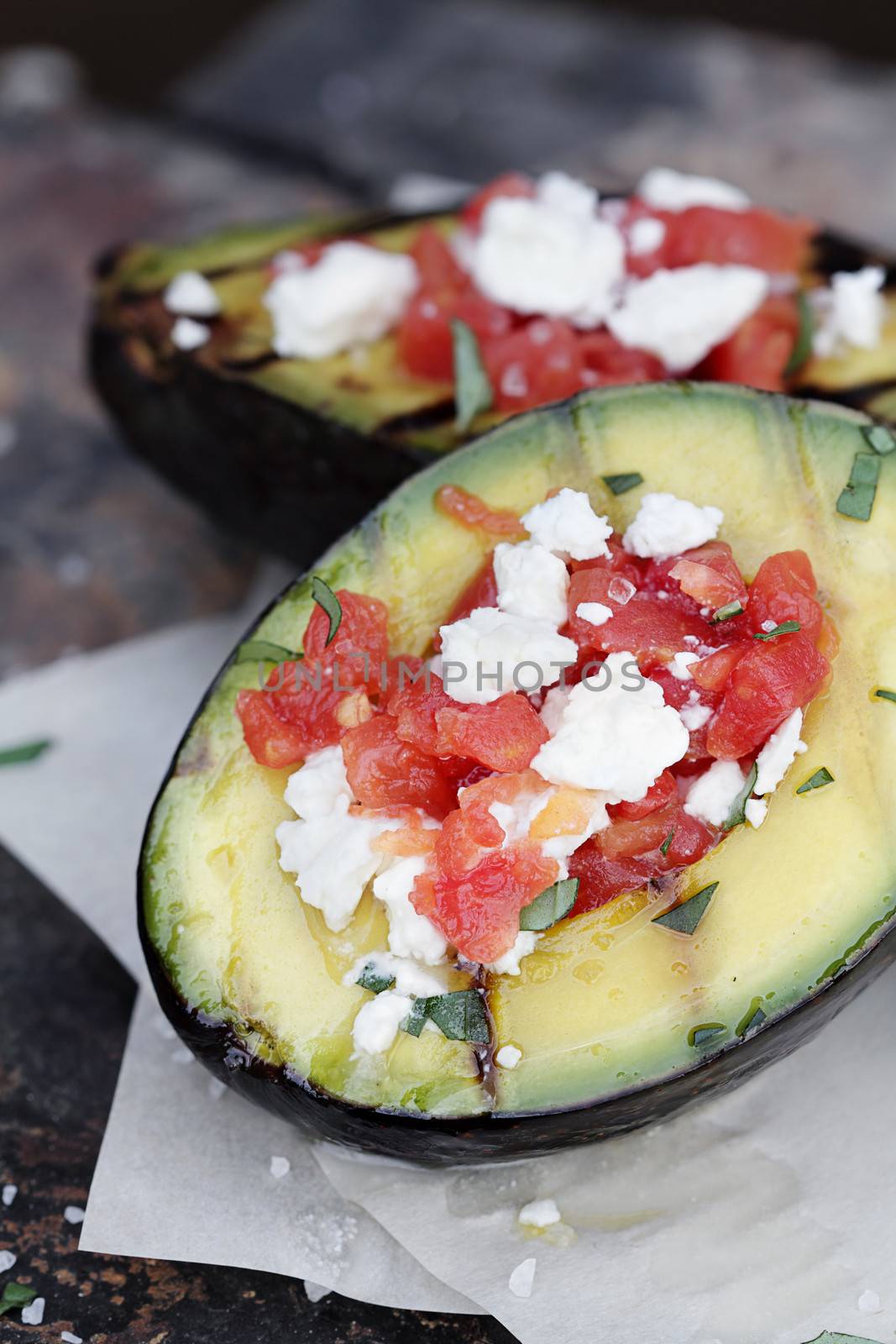 Grilled and Stuffed Avocados by StephanieFrey