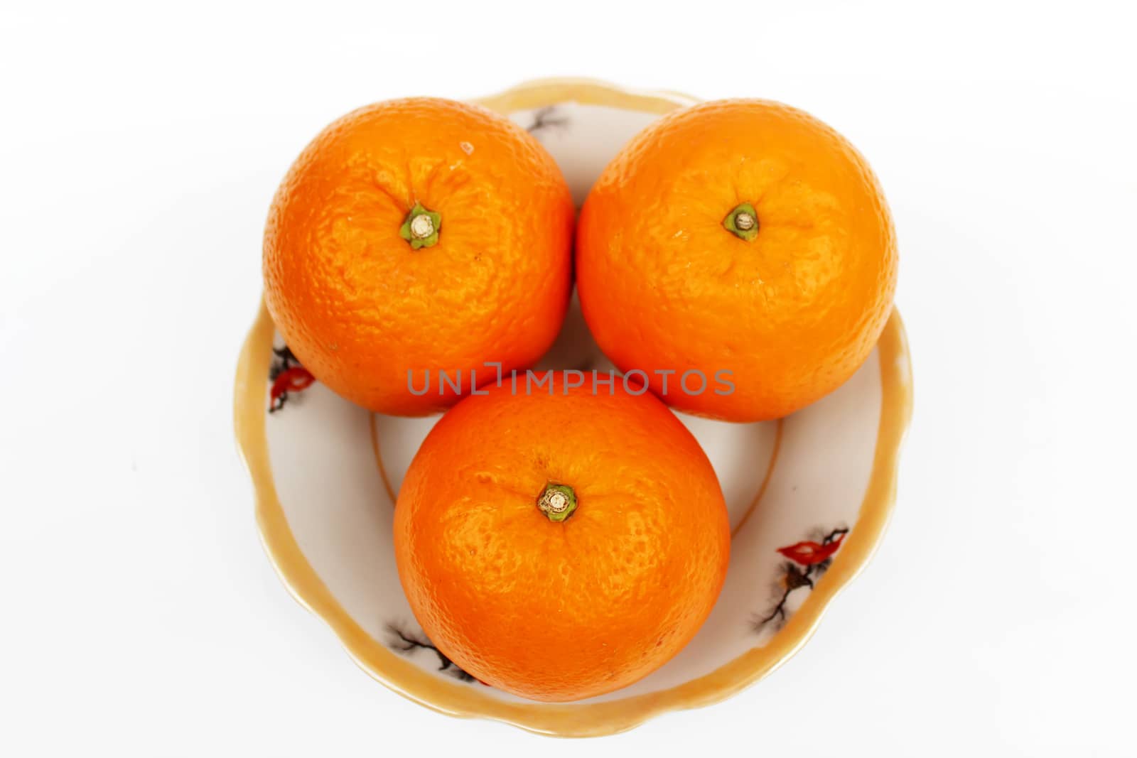 Orange isolated on white background