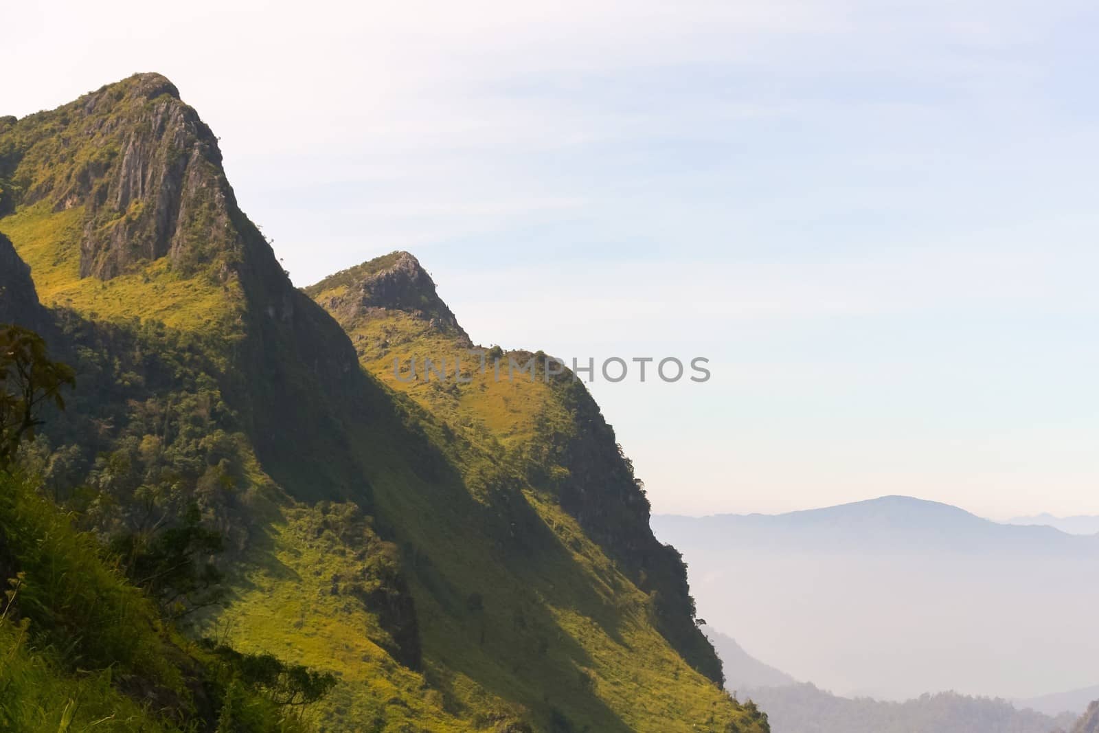 Landscape of  Doi Luang Chiang Dao wildlife sanctuary, Chiang Ma by ngungfoto